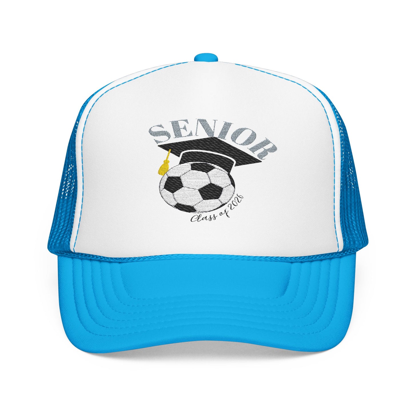 Soccer Senior Foam Trucker Hat (Embroidery)