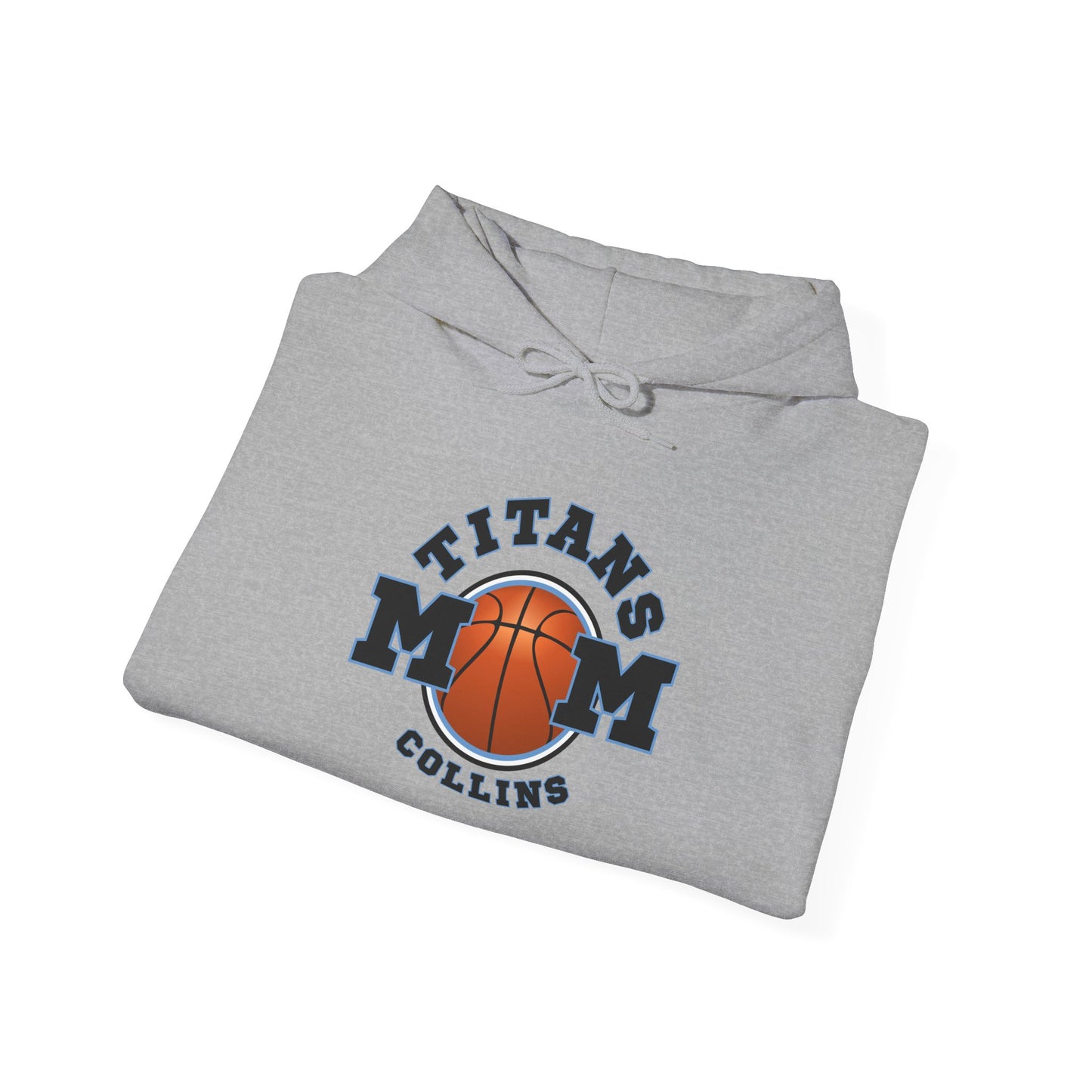 Titans MOM Basketball Hoodie – Personalized Collins Team Spirit Sweatshirt