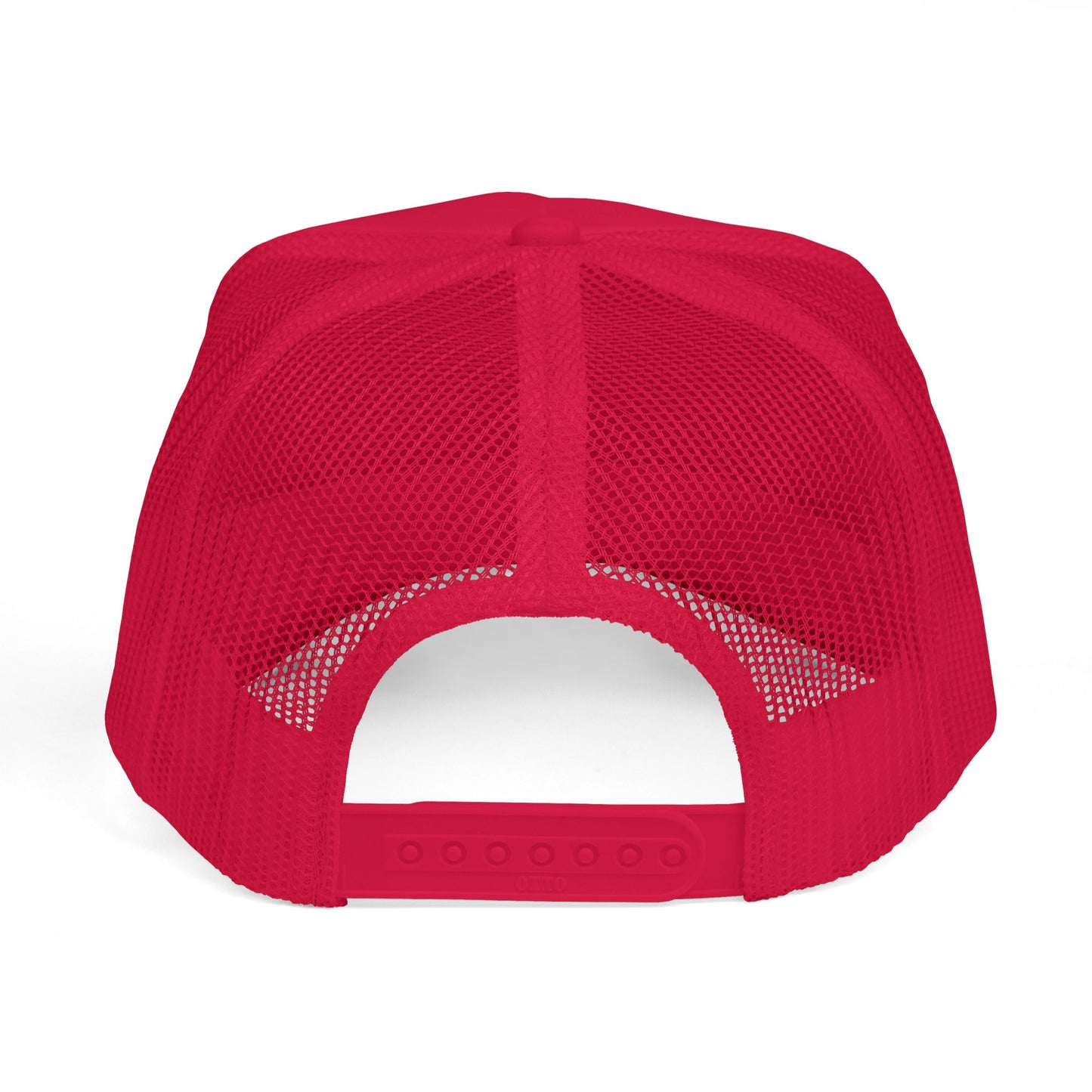 The Ville Trucker Hat — Retro Racing Checkerboard Foam Cap