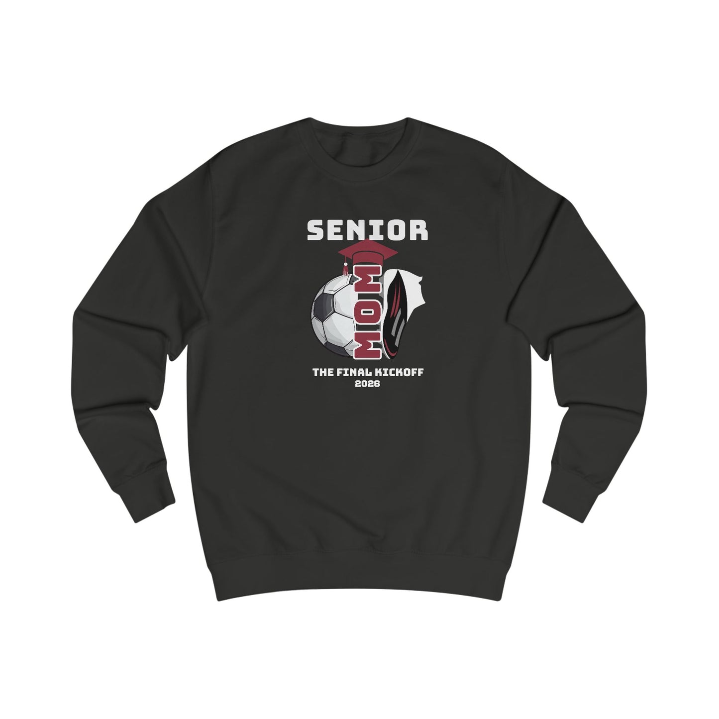 Senior Soccer Sweatshirt, Game Day Attire, Team Spirit Apparel, Soccer Mom