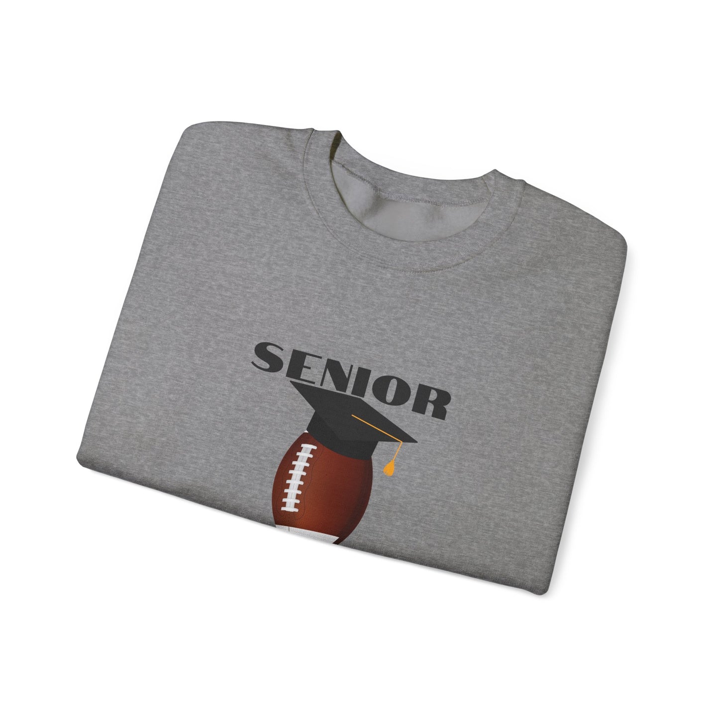 Senior Dad Crewneck Sweatshirt, Football Dad, Football Fan Apparel, Cozy Sweatshirt for Dads