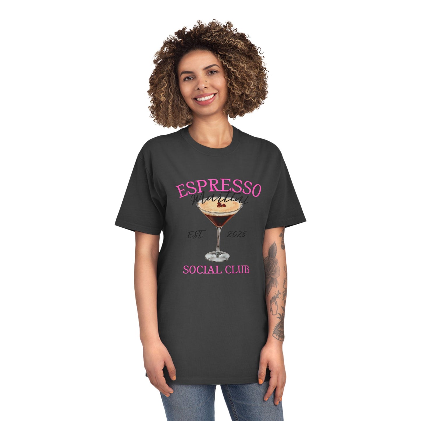 Expresso Lovers Faded Shirt - Gift for Friends, Birthday Attire, Girl Trips