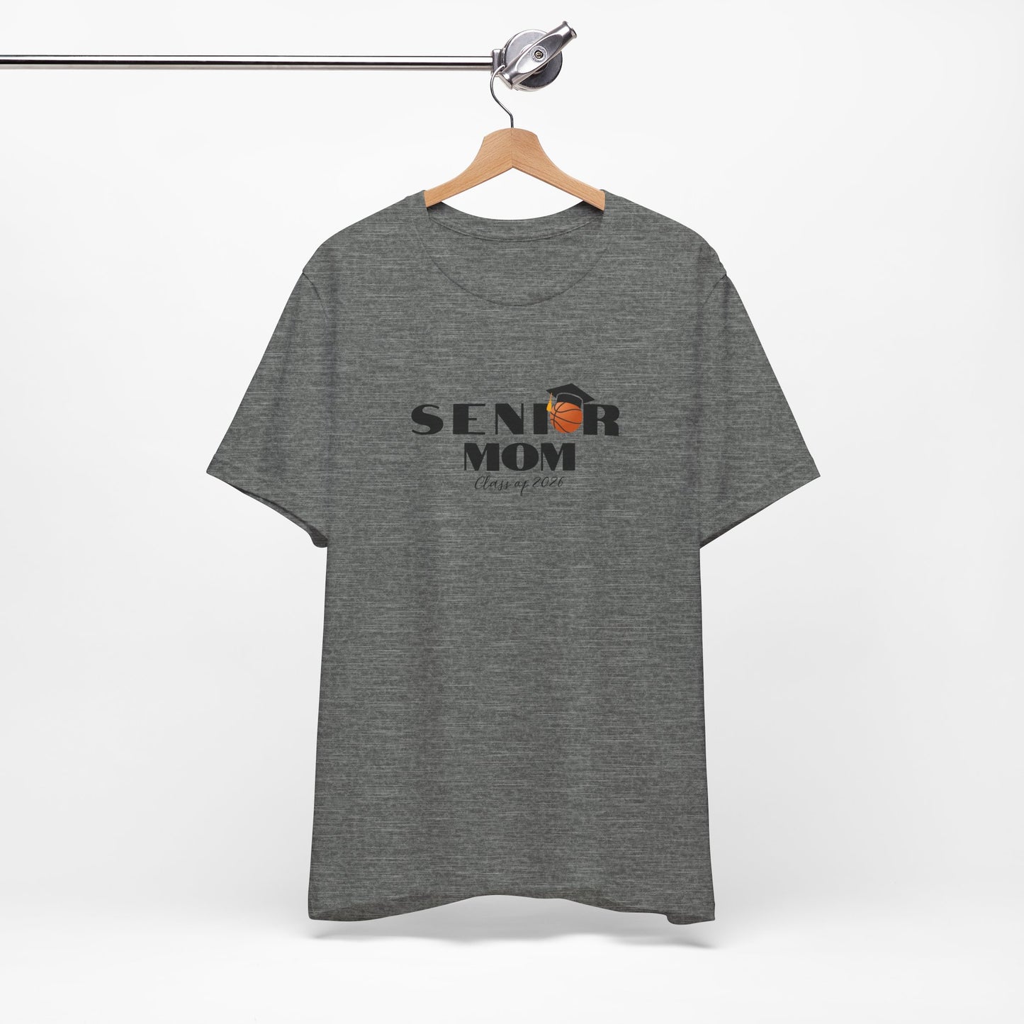 Senior Basketball Mom Tee, Graduation, Graduation T-Shirt, Class of 2026 Apparel, Celebrate Senior Year