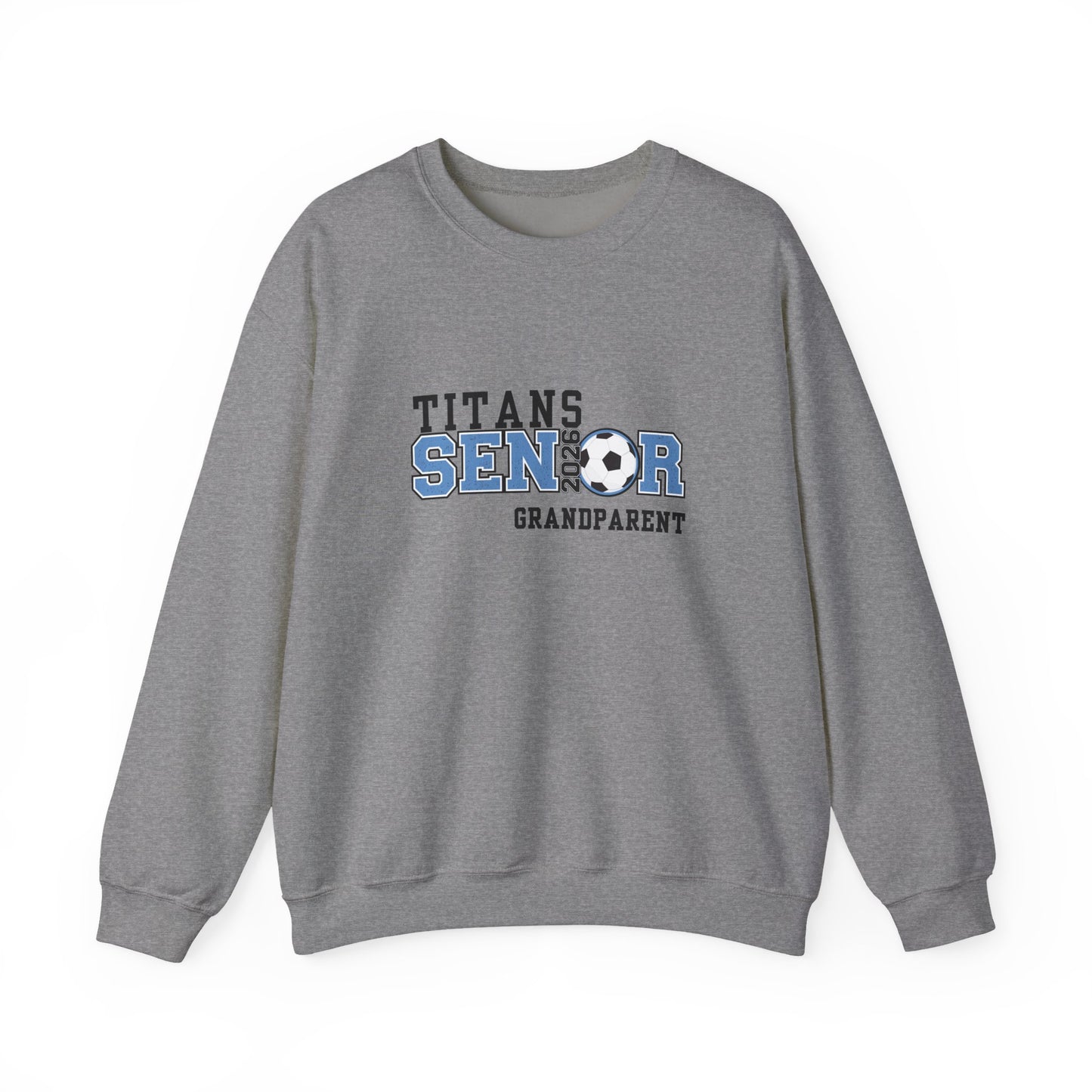 Titans Senior Grandparent Sweatshirt, Cozy Crewneck, Graduation Gift, Sports Fan Apparel, Personalized Gift