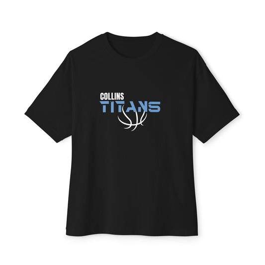 Collins Basketball Tee, Casual Sportswear, Oversized T-Shirt for Fans, Unisex Boxy Fit, Perfect for Game Day, Gift for Athletes