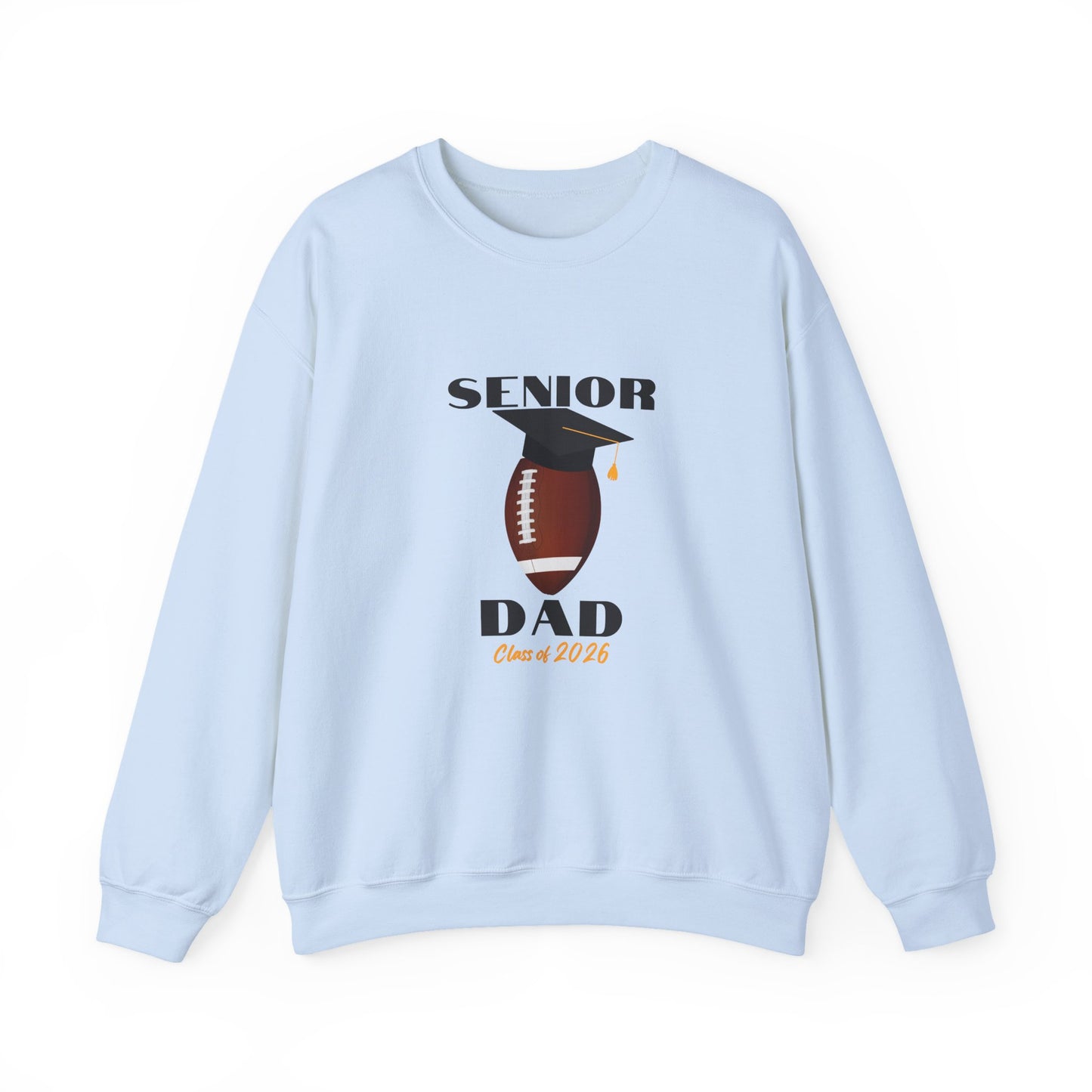Senior Dad Crewneck Sweatshirt, Football Dad, Football Fan Apparel, Cozy Sweatshirt for Dads