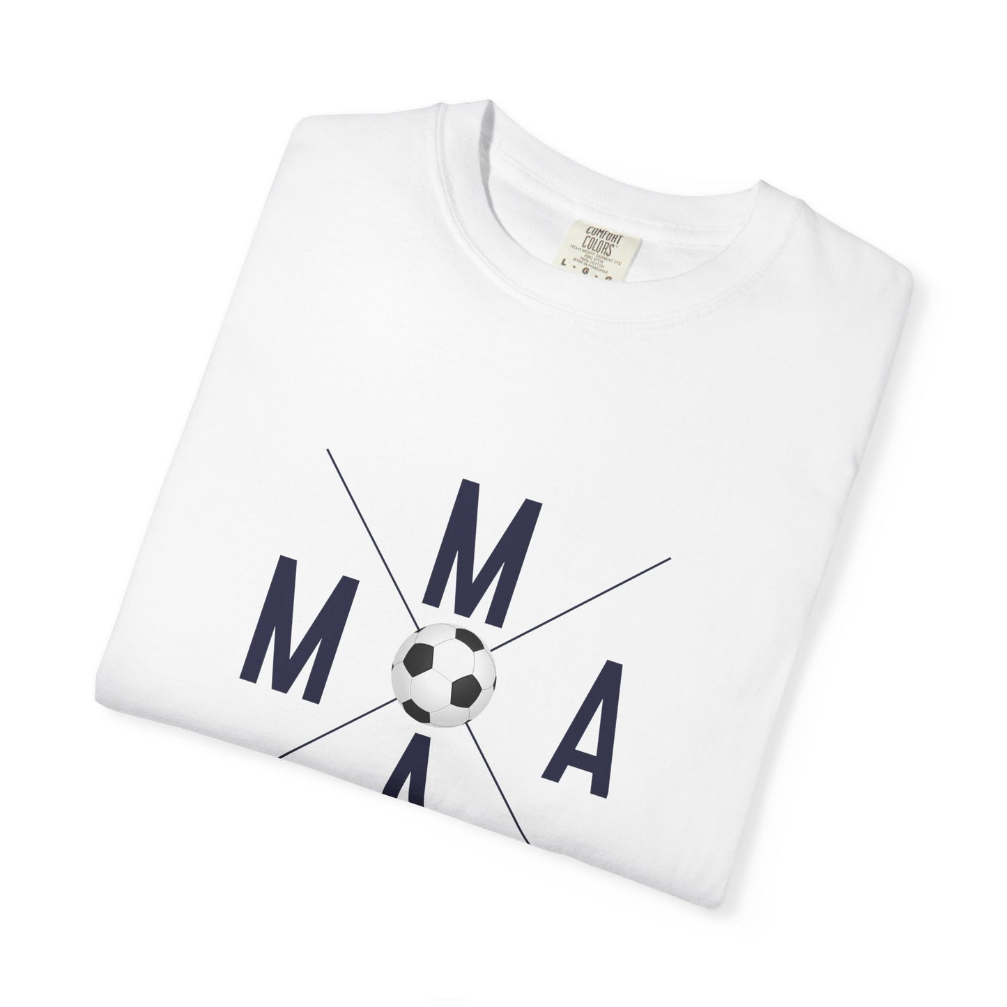 Soccer MAMA Garment-Dyed T-shirt, Sports Tees, Gift for Soccer Fans