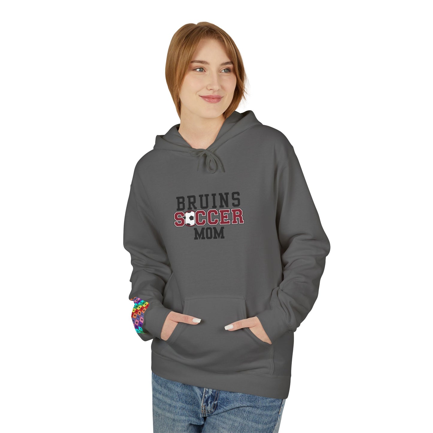 Ballard Soccer Mom Hoodie, Comfortable Athletic Wear, Gift for Sports Moms, Perfect for Game Days