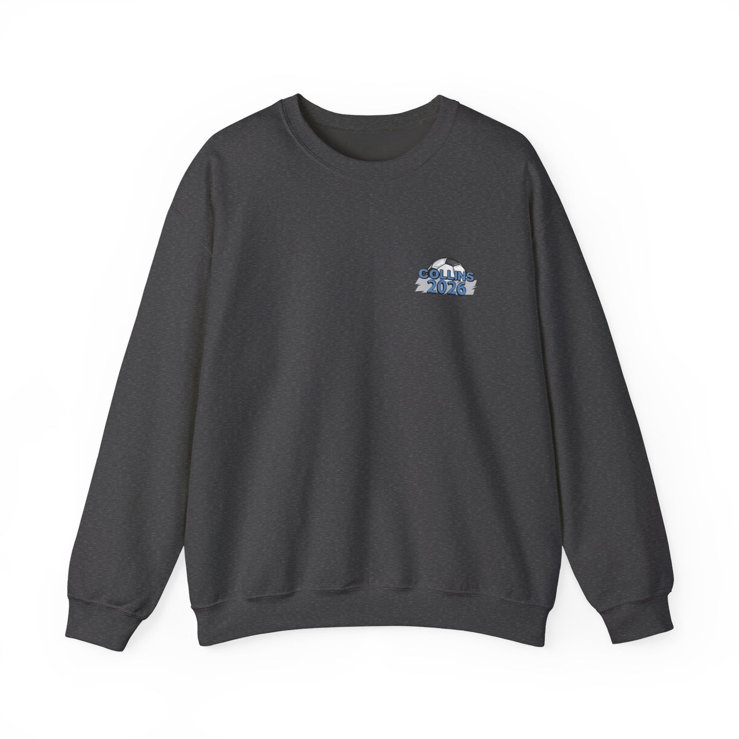 Collins Soccer Seniors Crewneck Sweatshirt (Option 2), Class of 2026, High School Soccer
