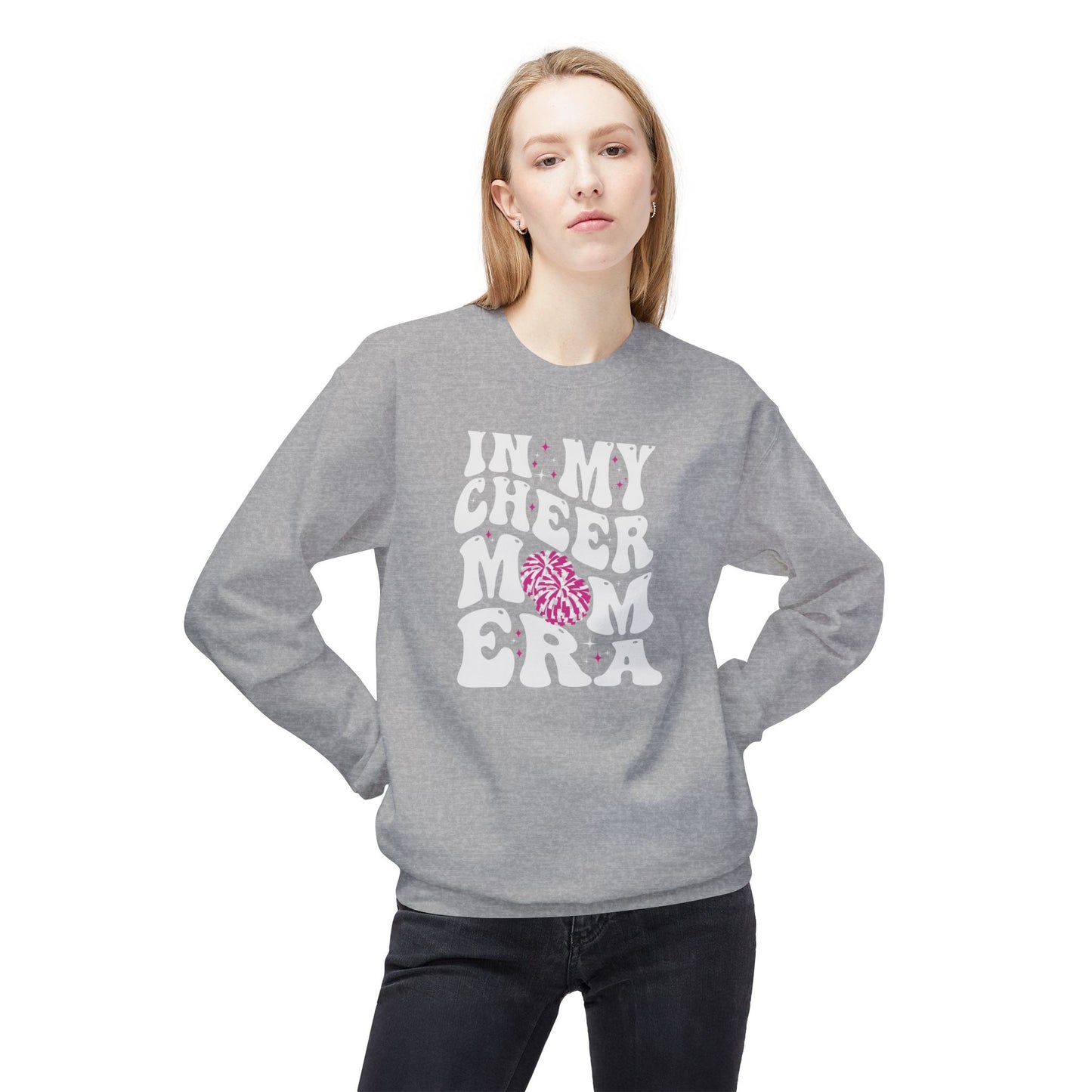 Cheer Mom Era Crewneck Sweatshirt