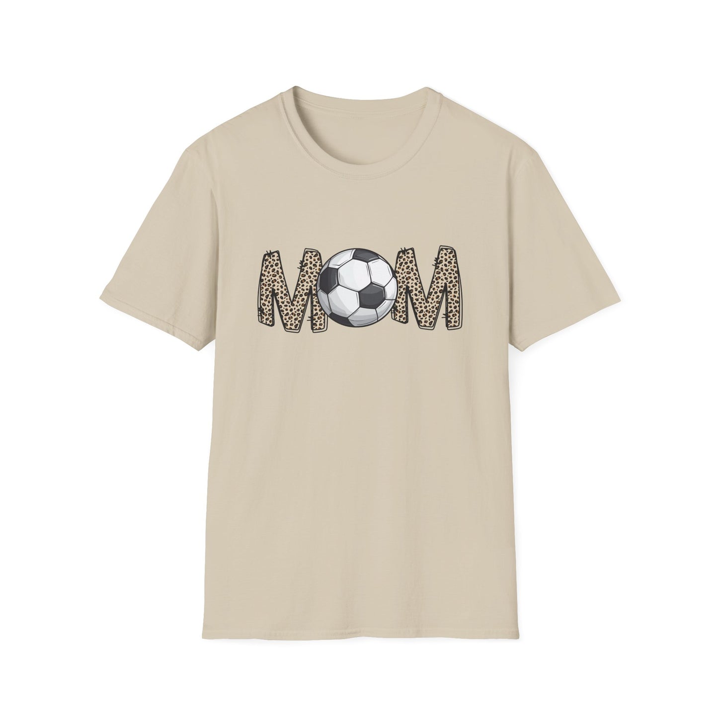 Soccer Mom T-Shirt, Stylish Mom Tee, Sports Team Apparel, Softstyle Shirt, Perfect Gift for Mother's Day, Casual Wear