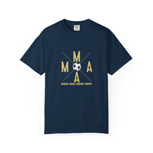 Soccer MAMA Garment-Dyed T-shirt, Sports Tees, Gift for Soccer Fans