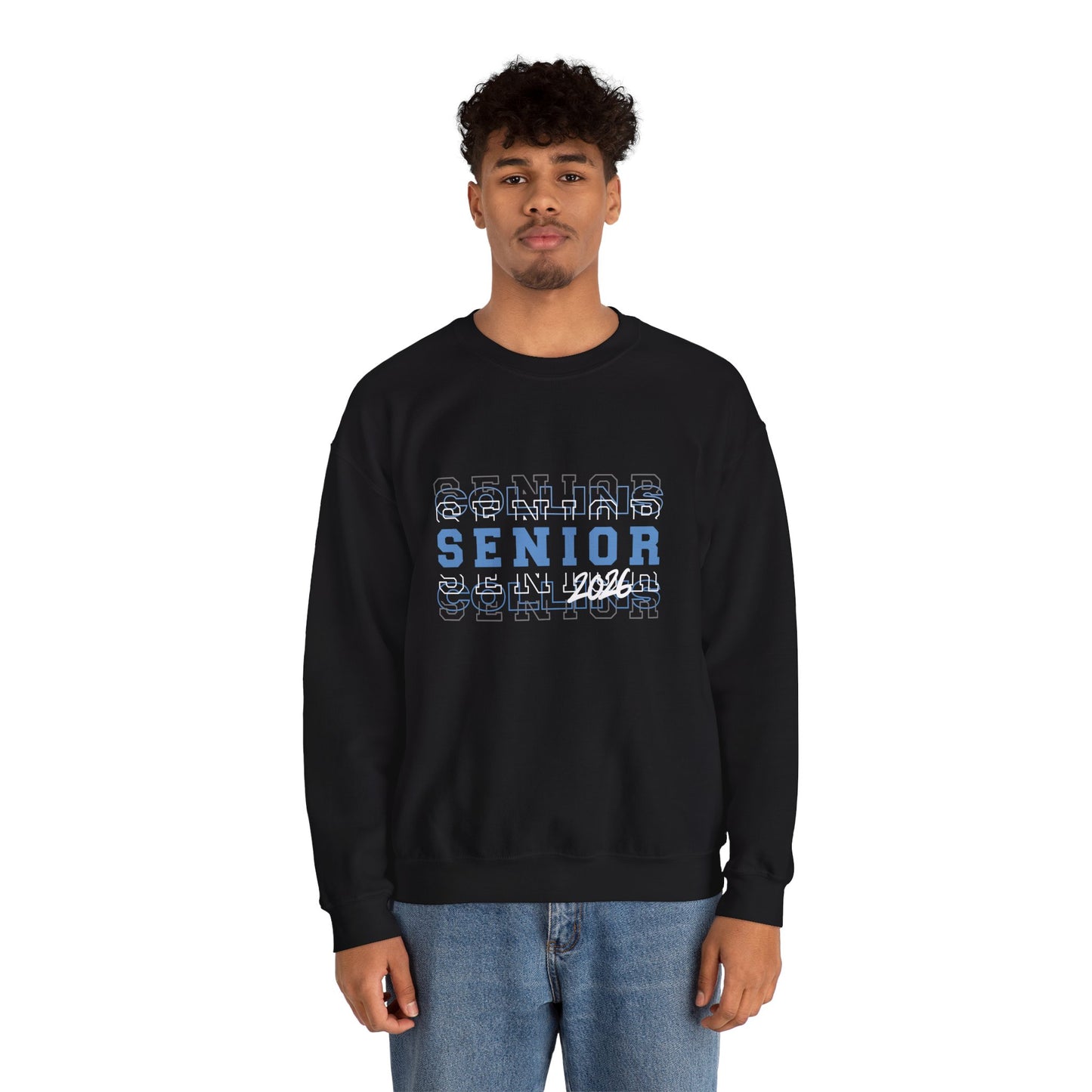 Senior 2026 Crewneck Sweatshirt | Graduation Gift, Class of 2026 Apparel, Cozy School Spirit Wear, Perfect for Seniors