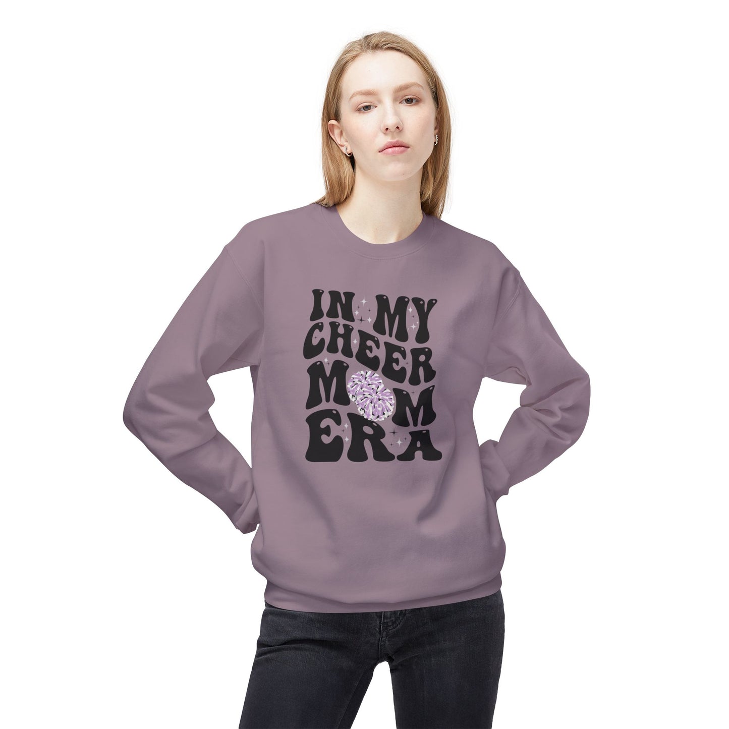 Cheer Mom Era Crewneck Sweatshirt