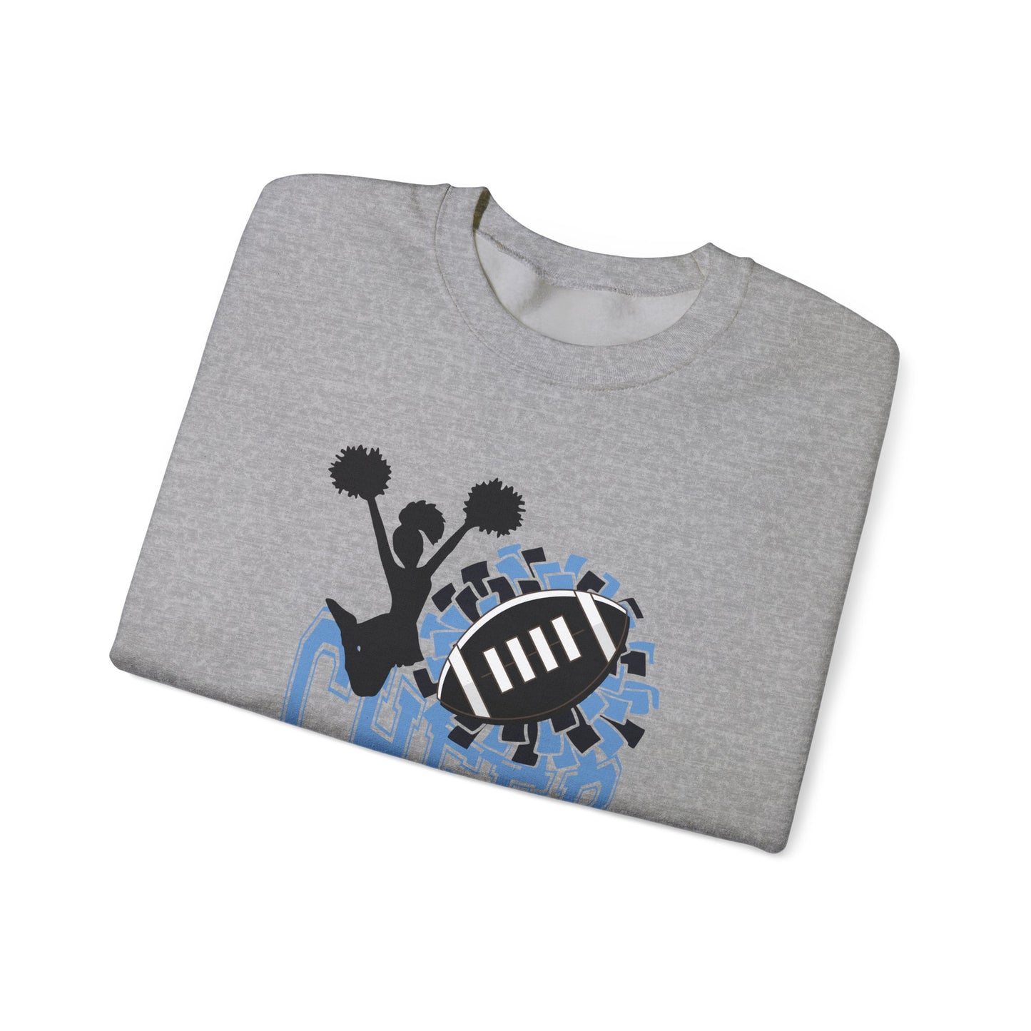 Cheer Crewneck Sweatshirt, Sports Apparel, Game Day Fashion- Can be Personalized