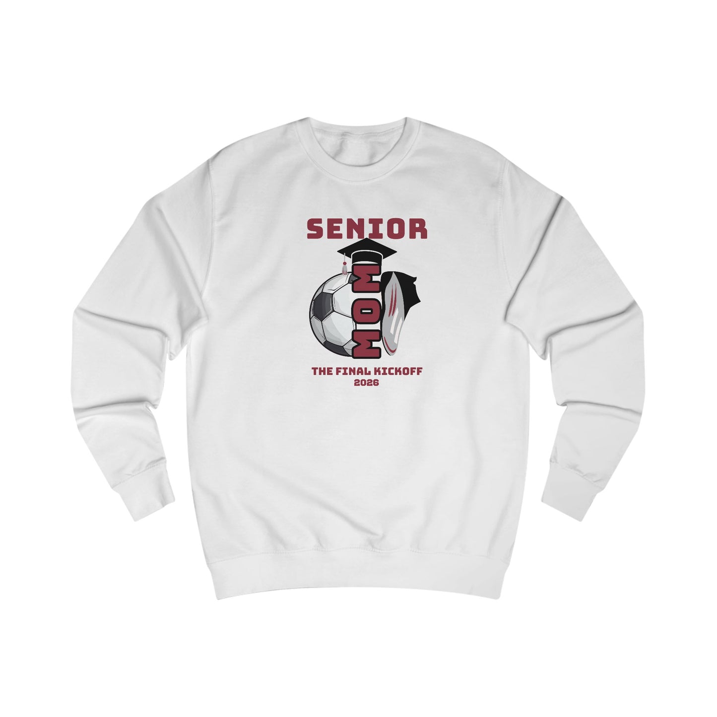 Senior Soccer Sweatshirt, Game Day Attire, Team Spirit Apparel, Soccer Mom
