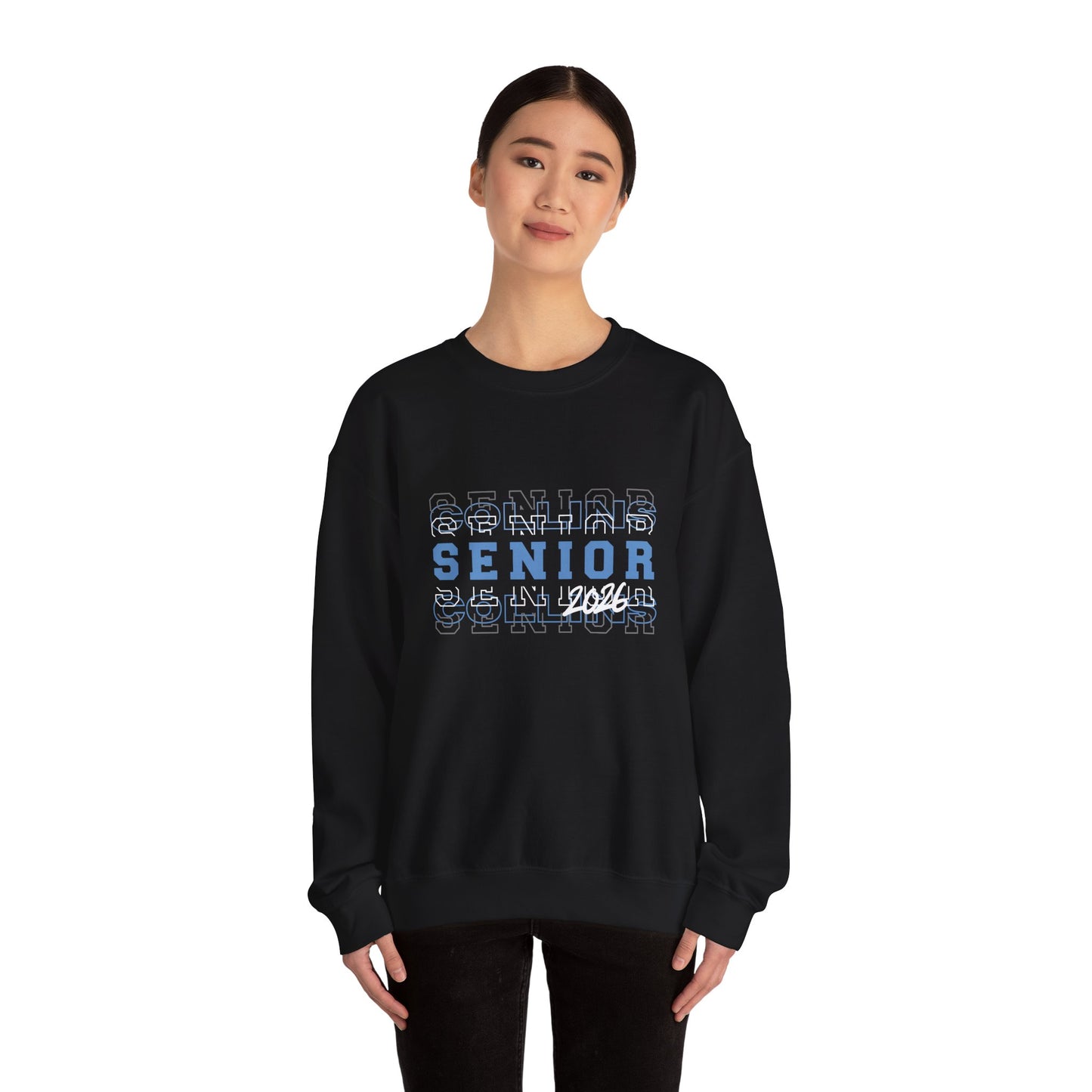 Senior 2026 Crewneck Sweatshirt | Graduation Gift, Class of 2026 Apparel, Cozy School Spirit Wear, Perfect for Seniors