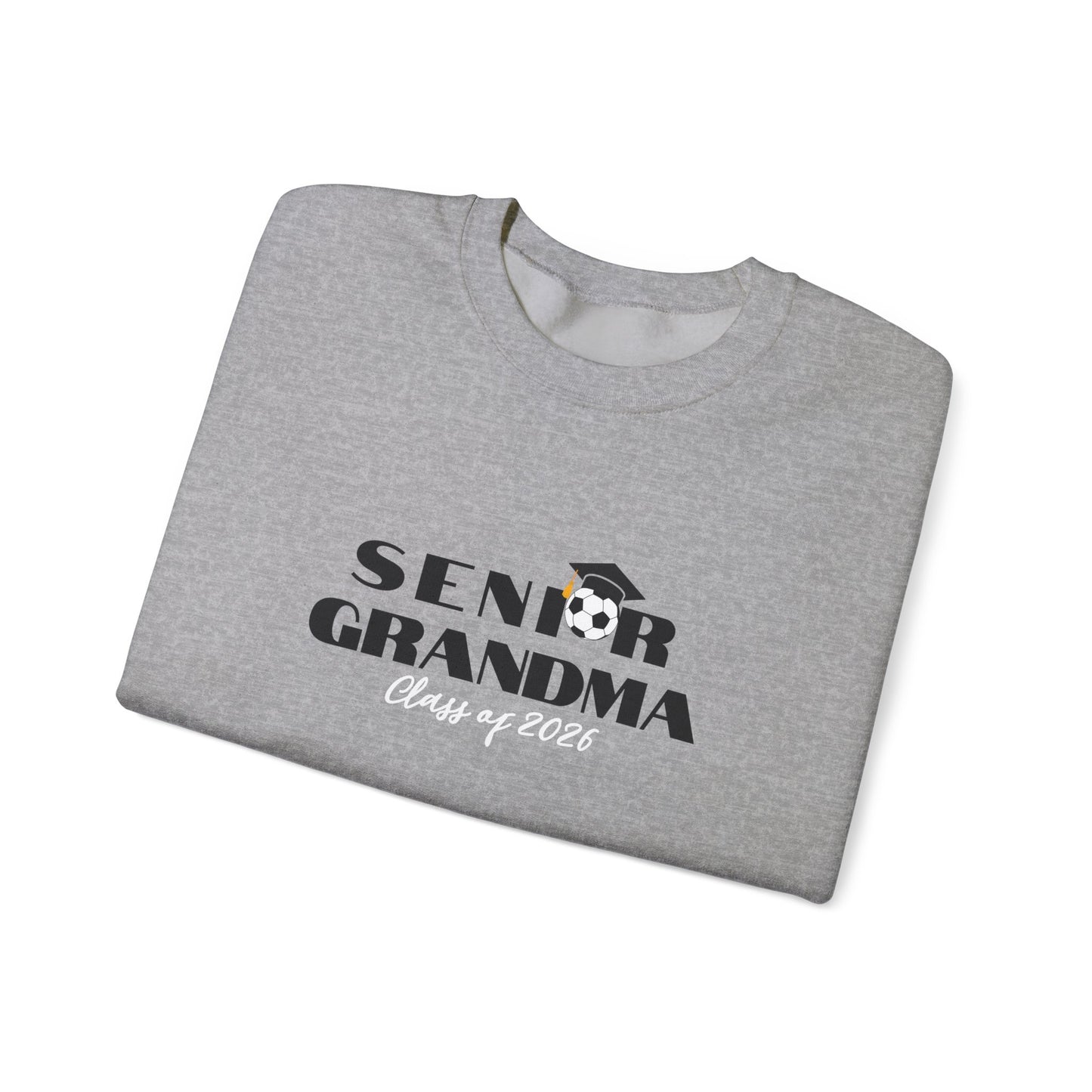 Senior Soccer Grandma Graduation Sweatshirt, Crewneck, Gift for Grandma, Class of 2026