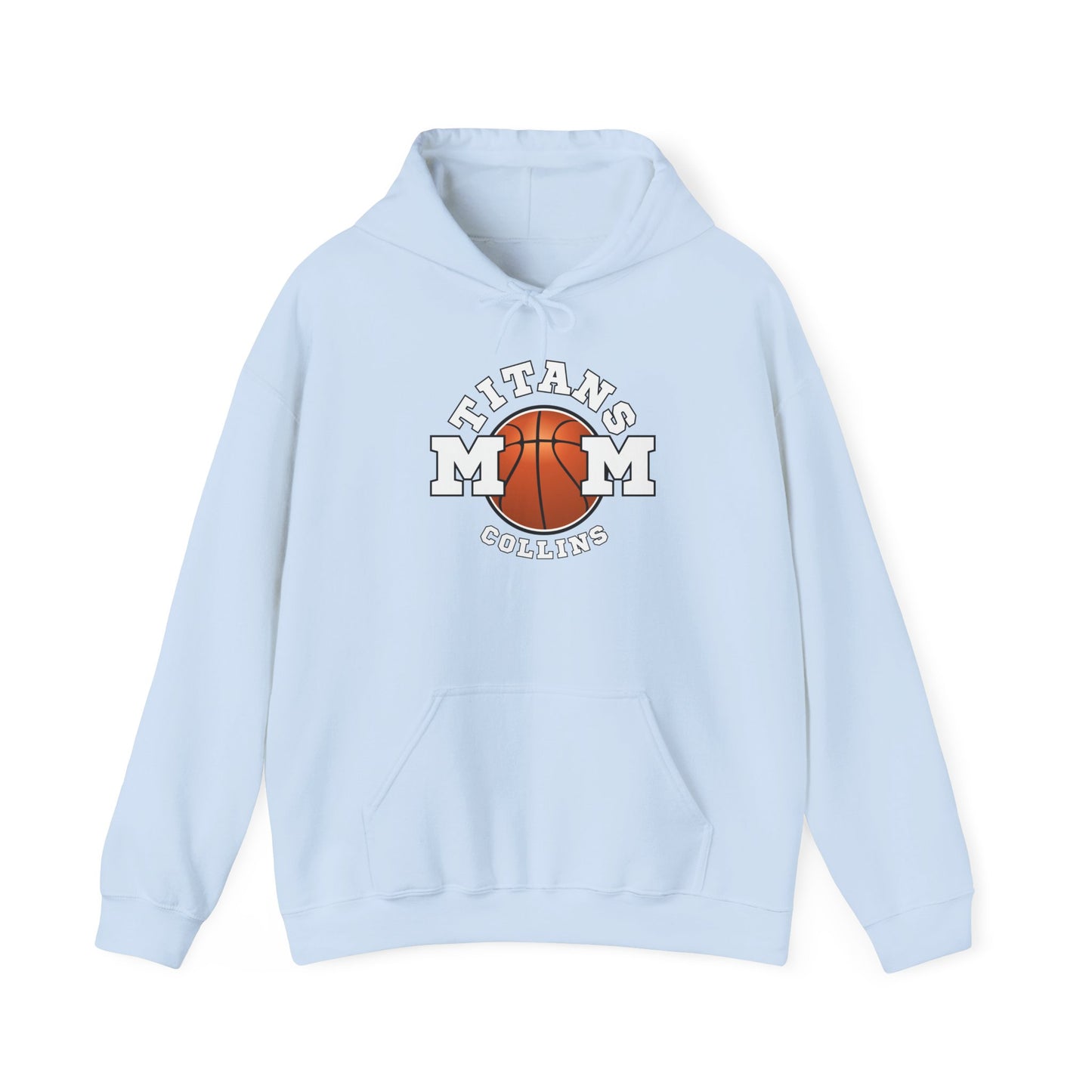 Titans MOM Basketball Hoodie – Personalized Collins Team Spirit Sweatshirt