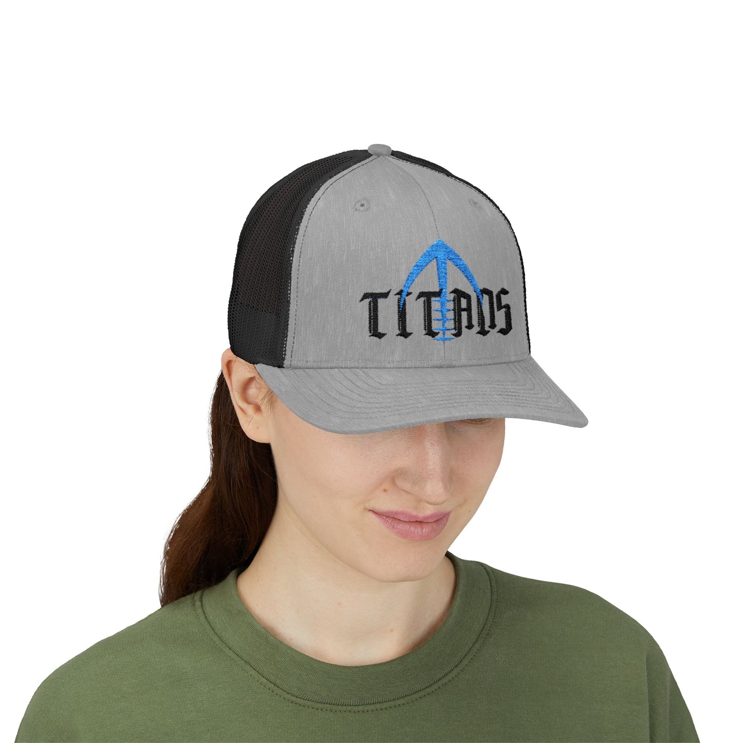 TITANS Snapback Cap with Football Design | Game Days | Team Spirit | Perfect Gift for Fans
