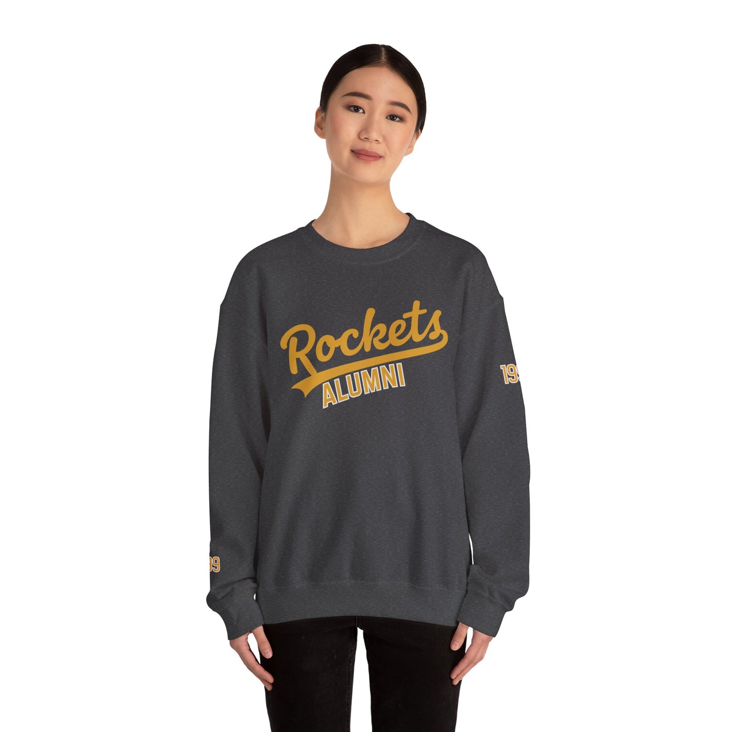 Rockets Alumni Sweatshirt, Vintage Crew Neck, Shelby County- Custom Graduation Year