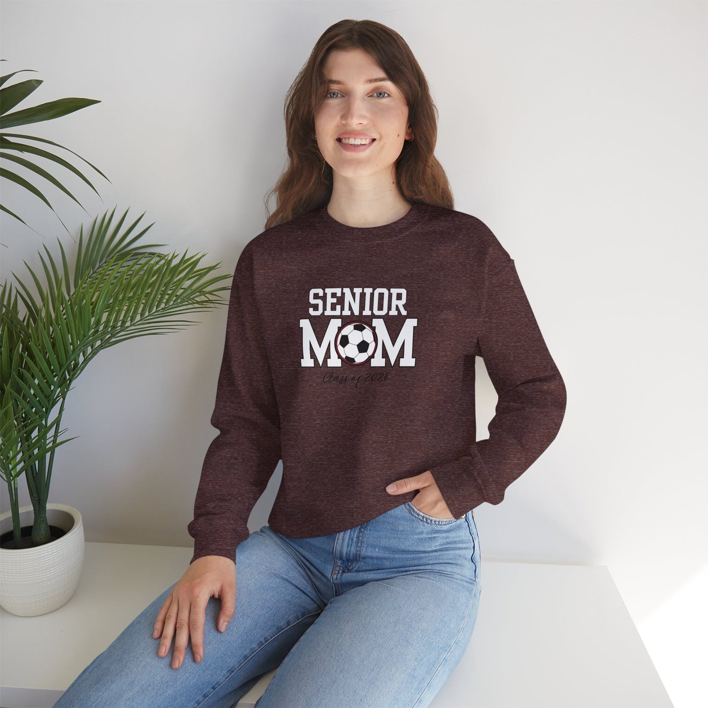 Senior Mom Soccer Sweatshirt, Ballard HS, Senior Soccer Mom