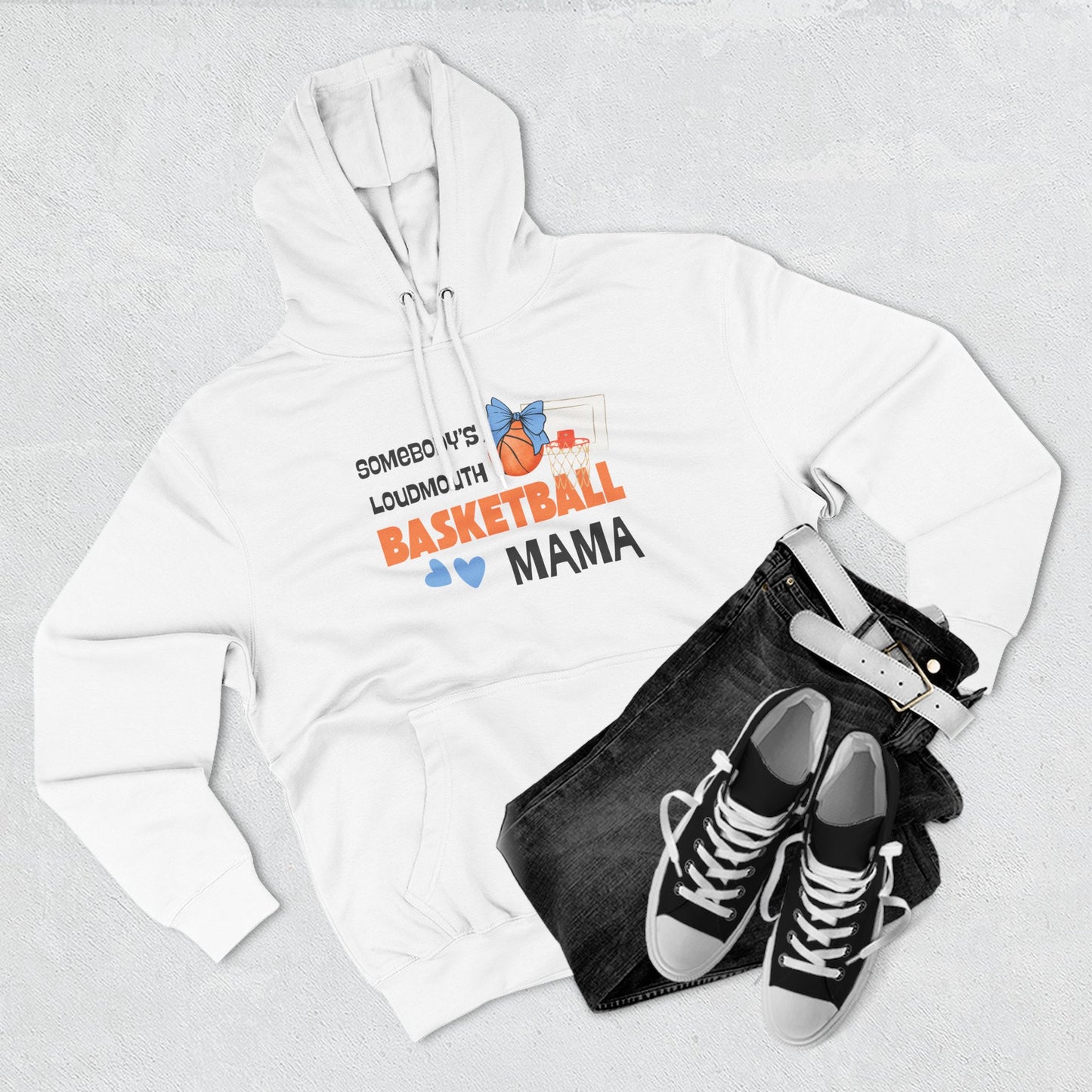 Basketball Loud Mama Hoodie