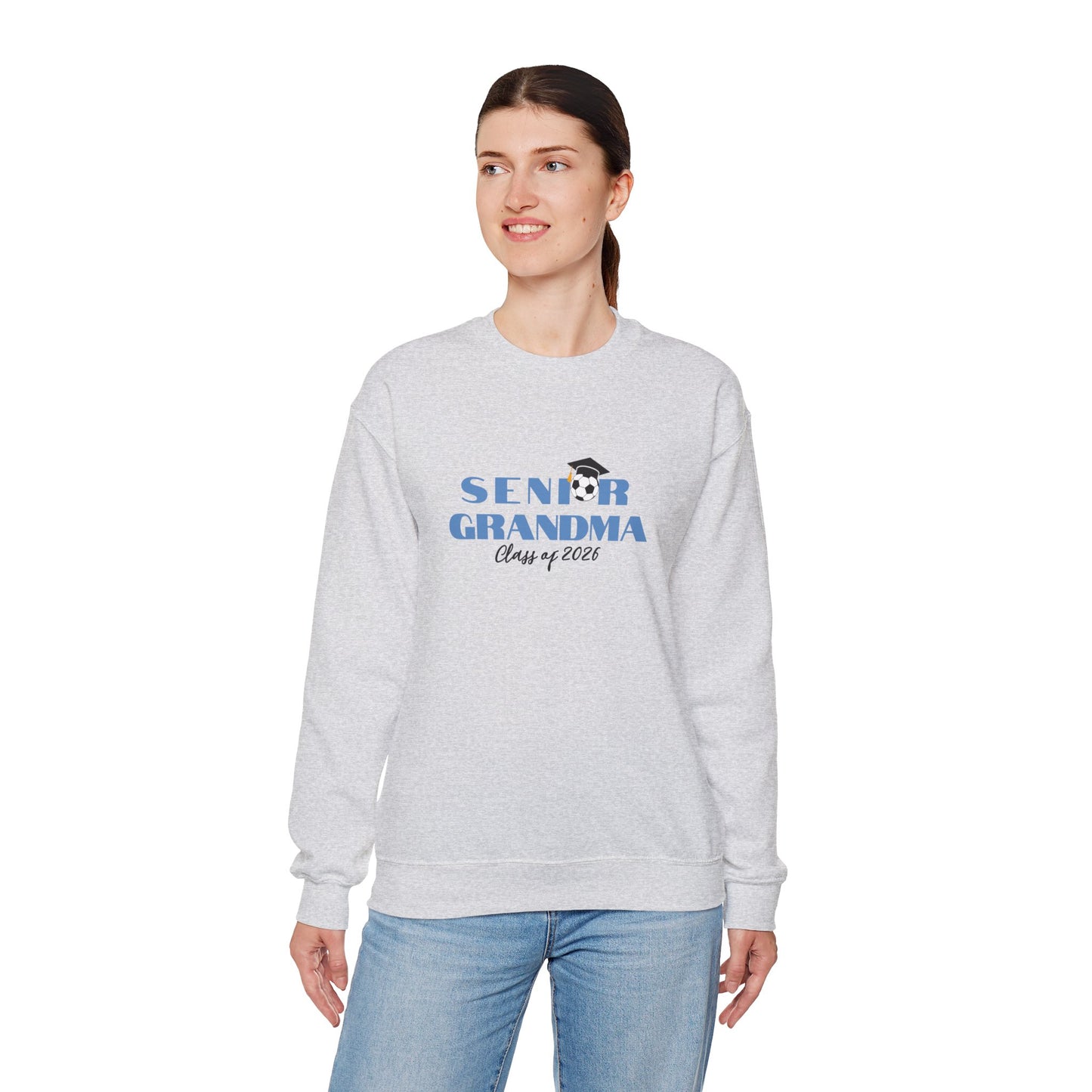 Senior Soccer Grandma Graduation Sweatshirt, Crewneck, Gift for Grandma, Class of 2026