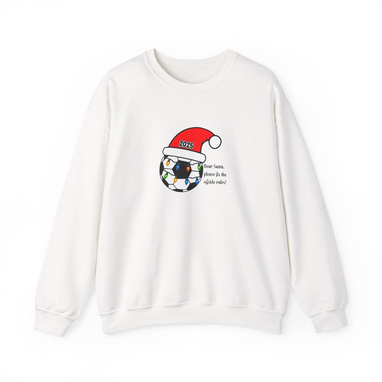 Soccer Ball Holiday Crewneck Sweatshirt – Fix Offsides