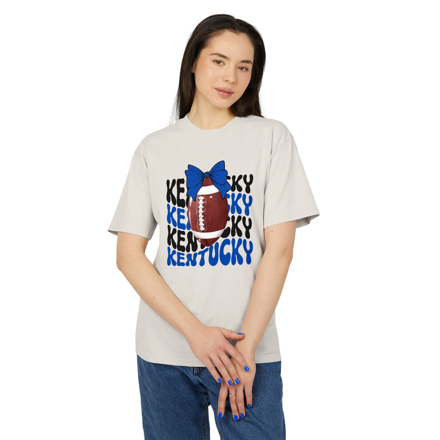Kentucky Football Faded Tee - Casual Sportswear, Game Day Outfit, Fan Apparel, Gift for Him/Her, College Spirit Wear