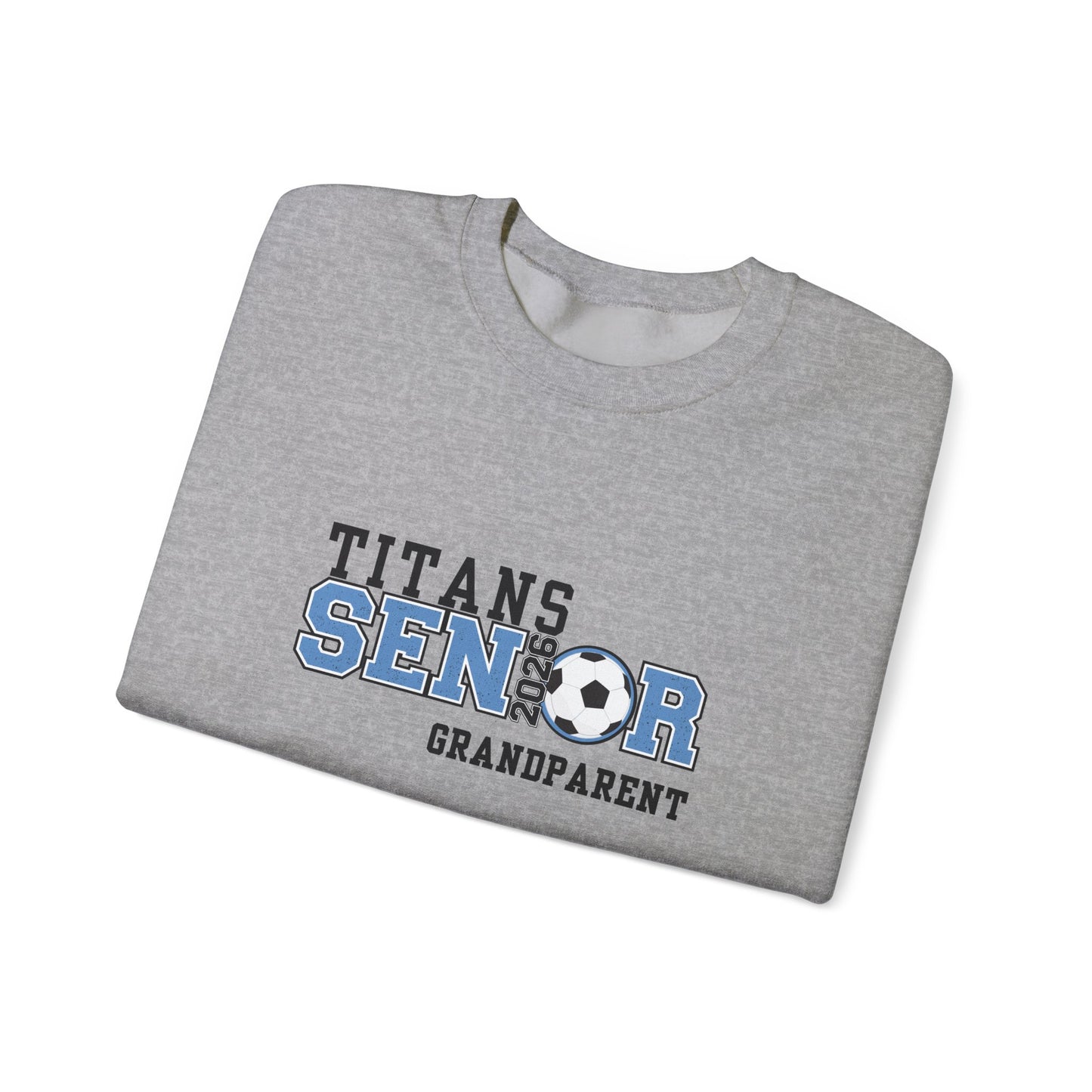 Titans Senior Grandparent Sweatshirt, Cozy Crewneck, Graduation Gift, Sports Fan Apparel, Personalized Gift
