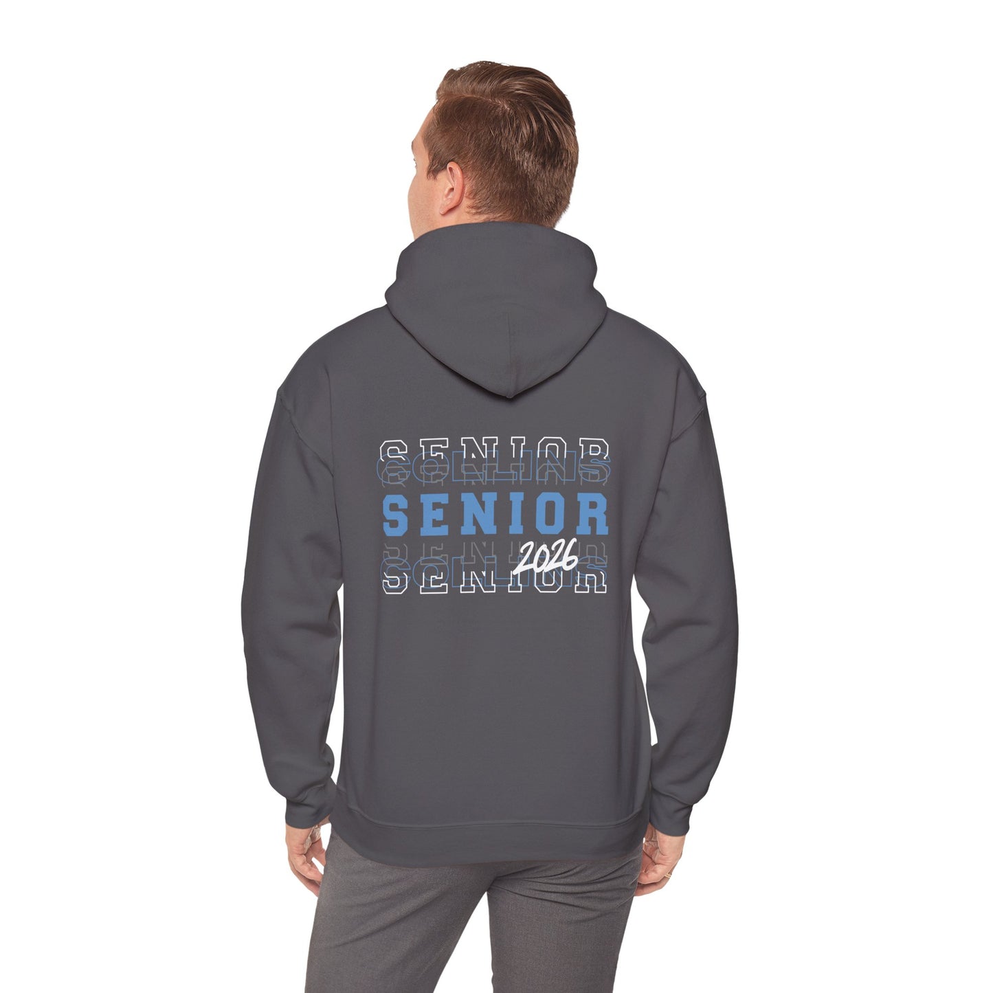 Senior 2024 Hooded Sweatshirt, Graduation, Class of 2026 Apparel, Cozy Senior Hoodie, Trendy Graduation Outfit