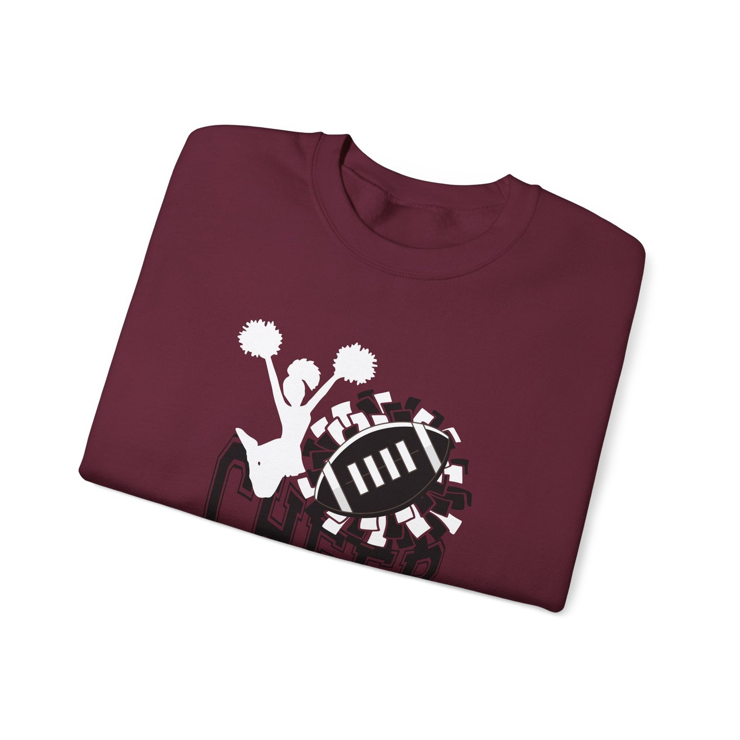 Cheer Crewneck Sweatshirt, Sports Apparel, Game Day Fashion- Can be Personalized