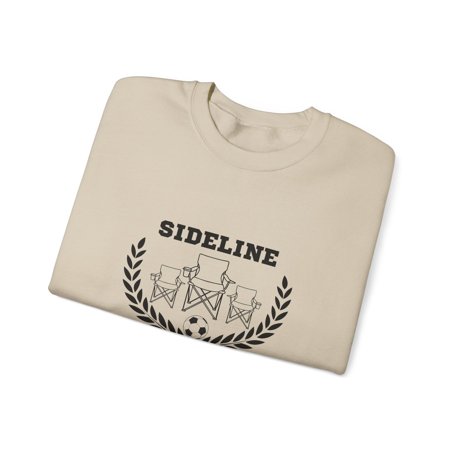 Unisex Heavy Blend™ Crewneck Sweatshirt - Sideline Social Club, Casual Sportswear, Perfect for Game Day, Gift for Soccer Lovers