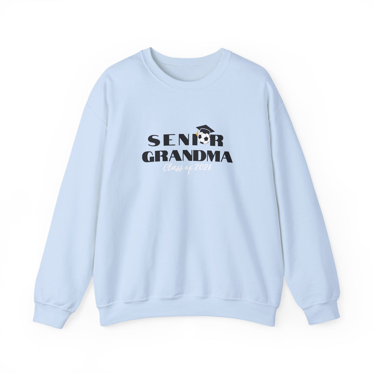 Senior Soccer Grandma Graduation Sweatshirt, Crewneck, Gift for Grandma, Class of 2026