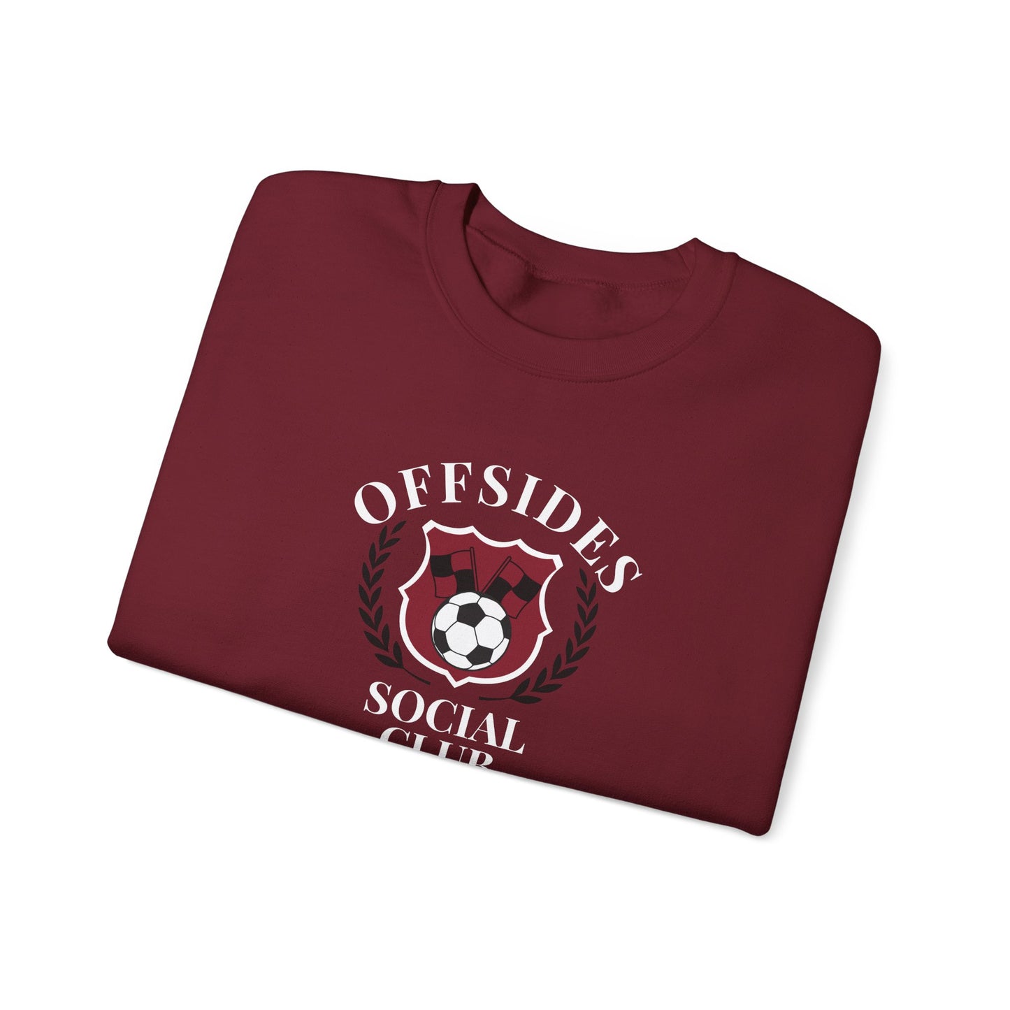 Soccer Club Crewneck Sweatshirt, Offside Sweatshirt, Sports Apparel, Gift for Soccer Fans, Casual Wear