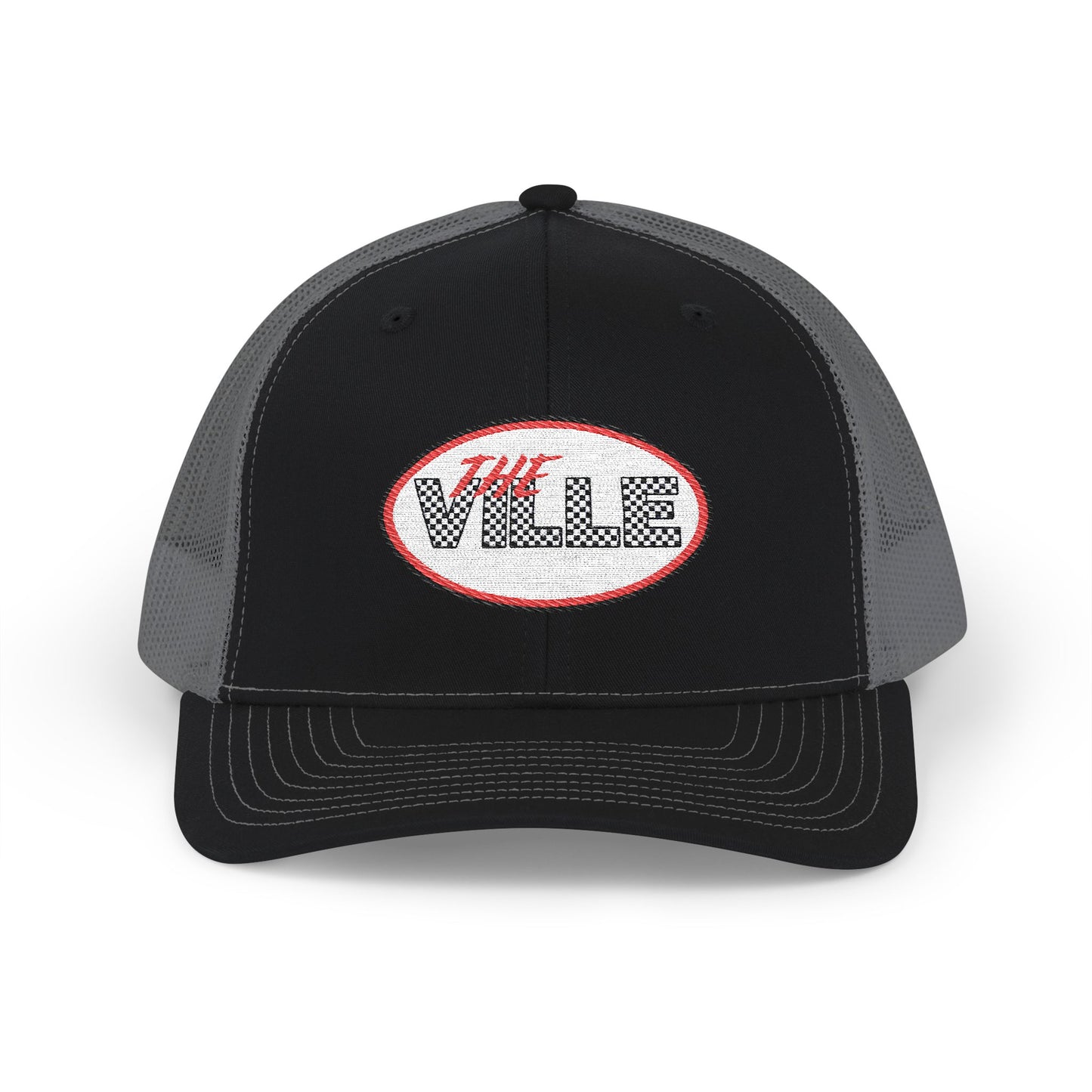 The Ville Snapback Trucker Cap, Stylish Embroidered Cap, Perfect for Game Day