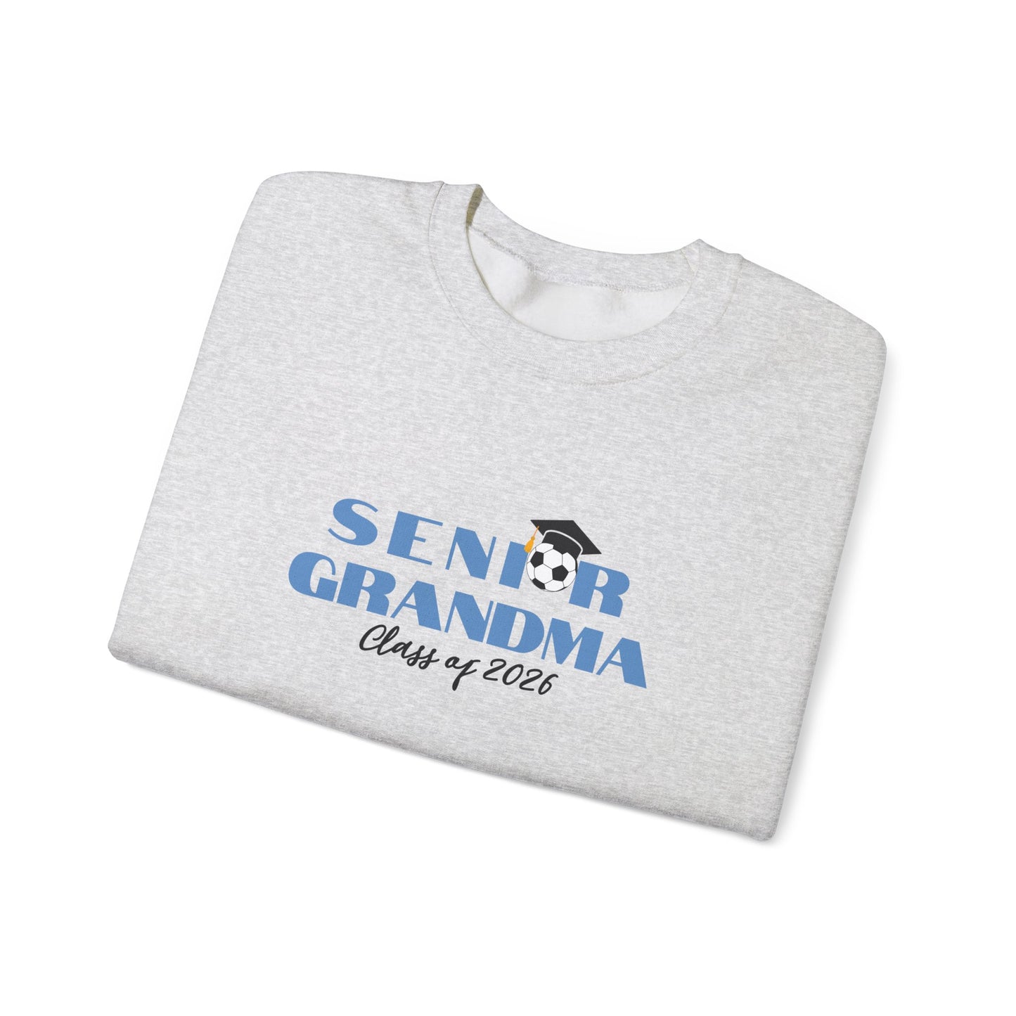 Senior Soccer Grandma Graduation Sweatshirt, Crewneck, Gift for Grandma, Class of 2026