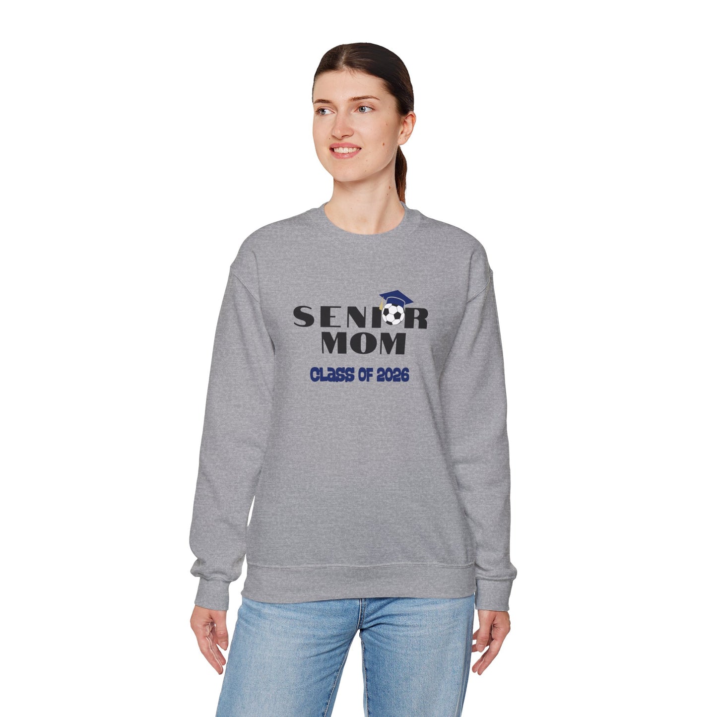 Shelby County- Crewneck Sweatshirt for Senior Soccer Moms, Graduation Day Apparel