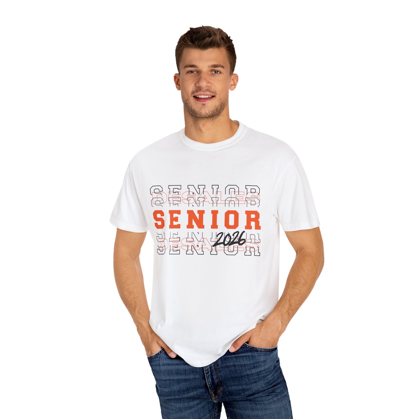 DeSales Senior 2026 Garment-Dyed T-Shirt, Graduation Shirt, Class of 2026 Tee, Senior Year Apparel, Gift for Graduates