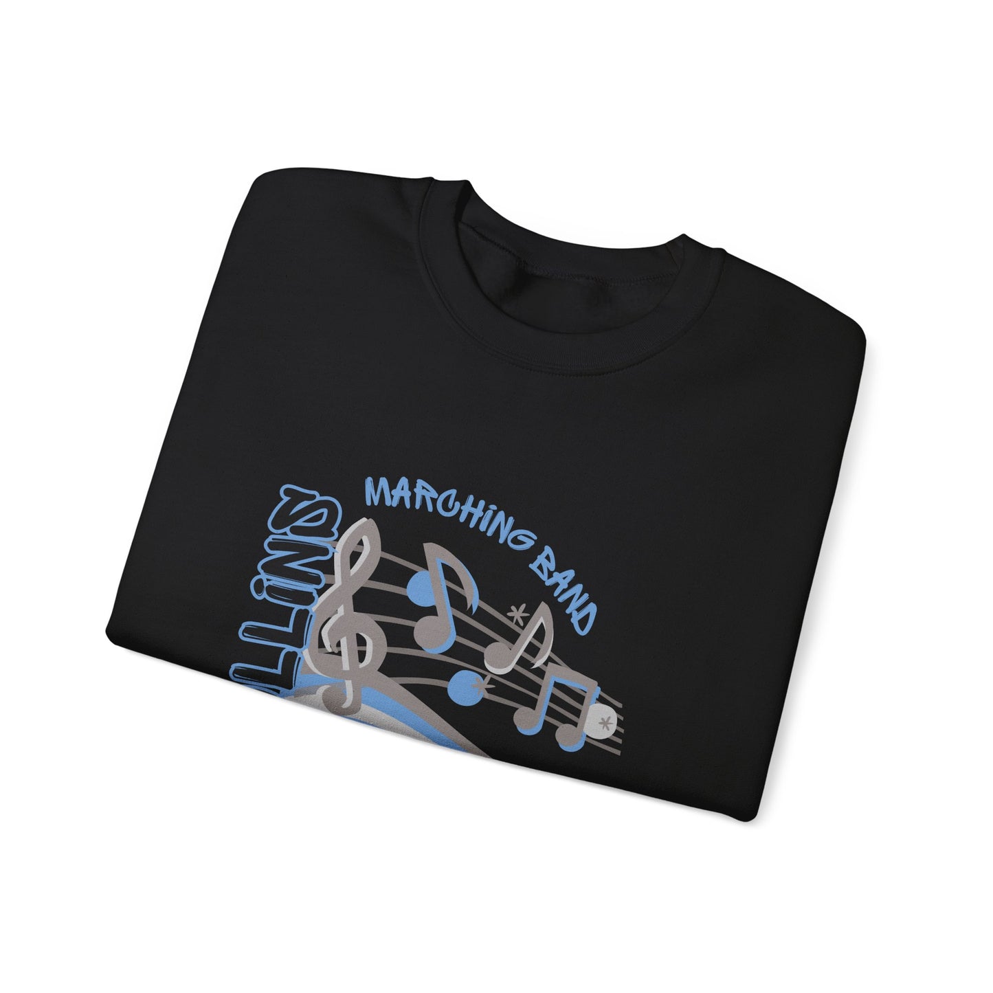 Custom Marching Band Crewneck Sweatshirt - Apparel for Band Events, School Spirit Wear