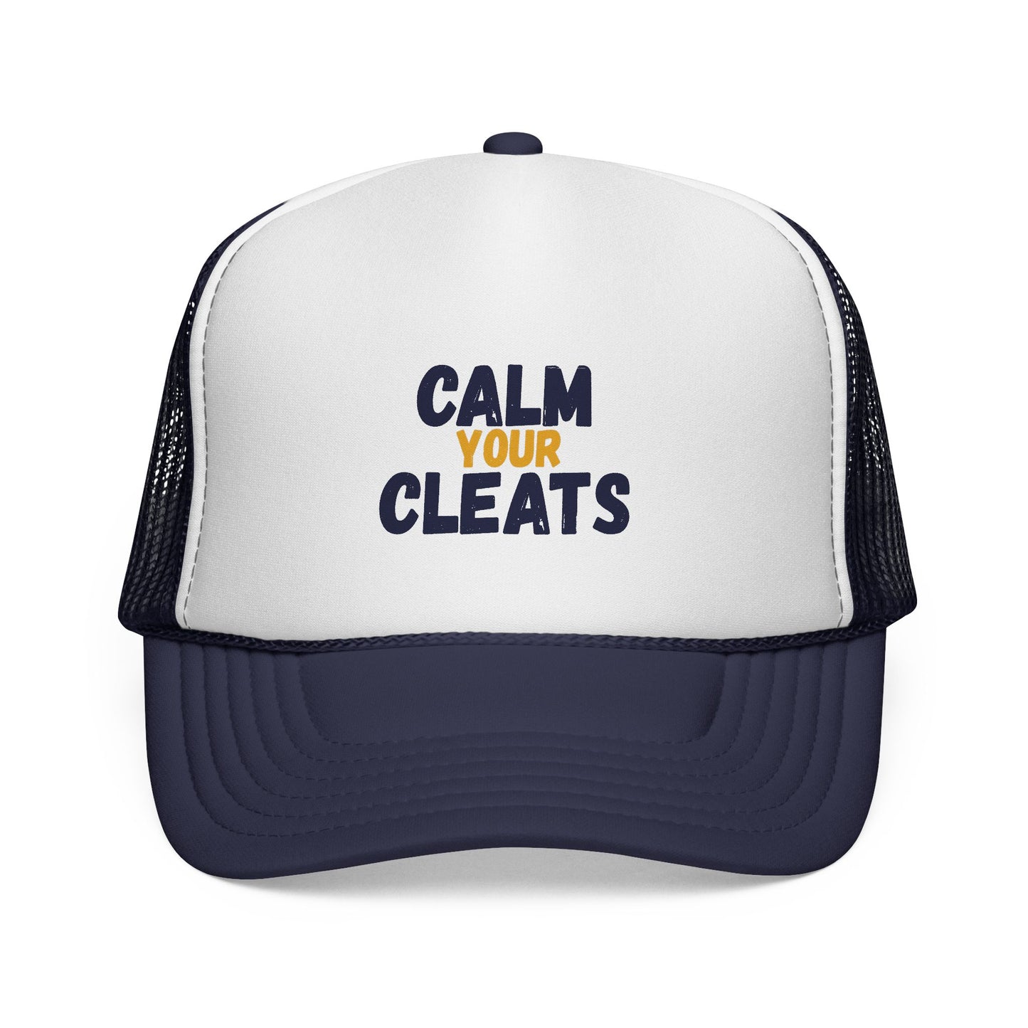 Calm your Cleats Trucker Hat:  Game Days, and Casual Outings, Gift for Soccer Lovers