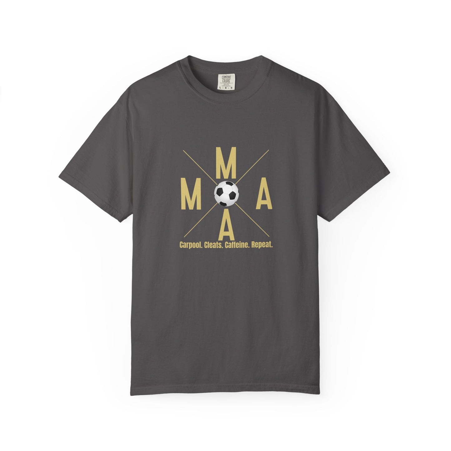 Soccer MAMA Garment-Dyed T-shirt, Sports Tees, Gift for Soccer Fans