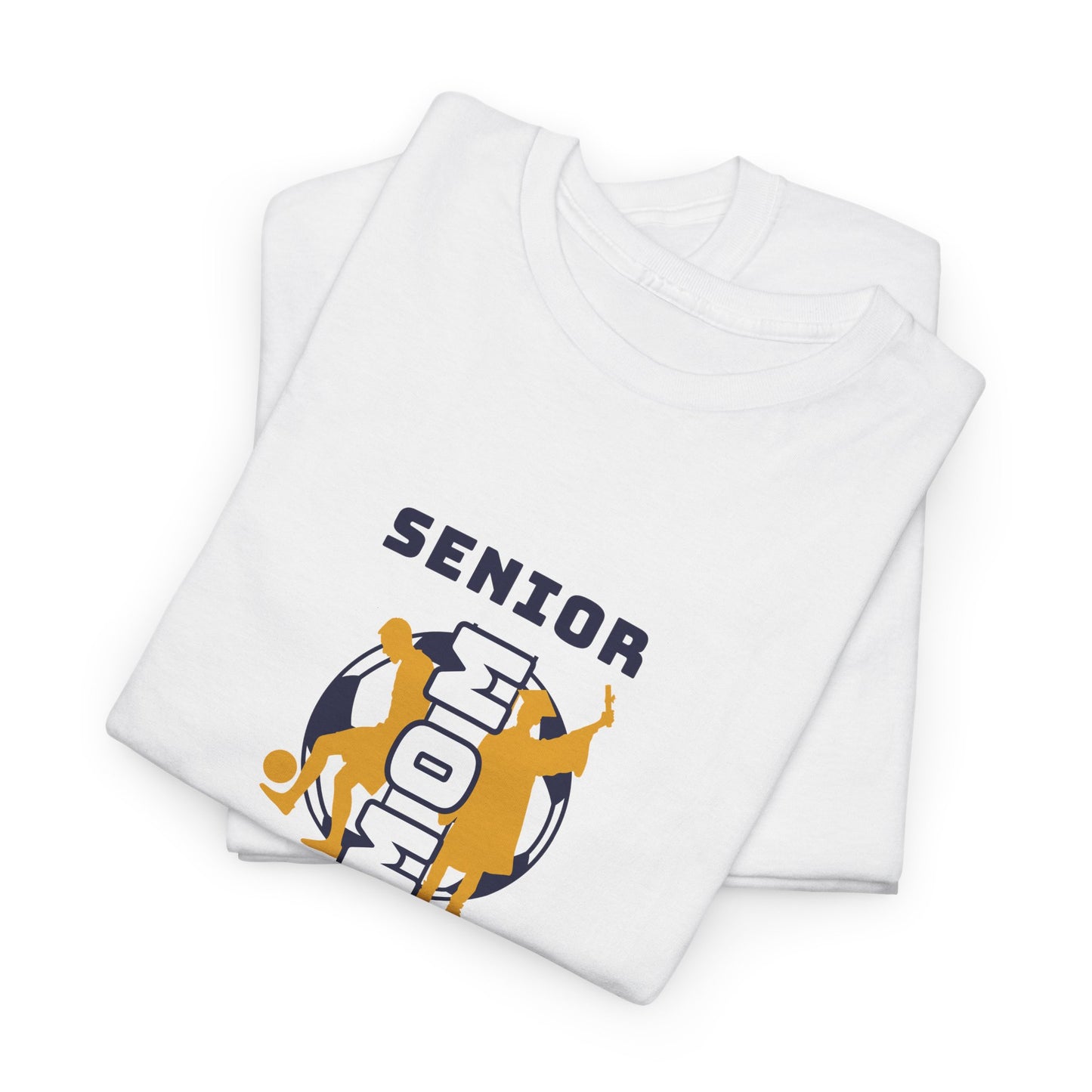 Final Kickoff Soccer Mom Heavy Cotton Tee | Graduation Gift, Class of 2026 Shirt, High School Senior Apparel, Comfortable Casual Wear, Printed Tee