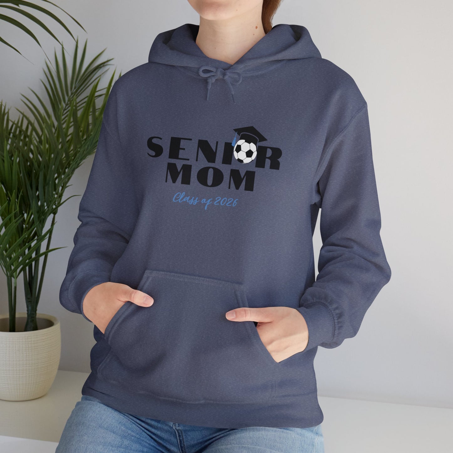 Hooded Sweatshirt - Soccer Moms Support Your Senior Soccer Player
