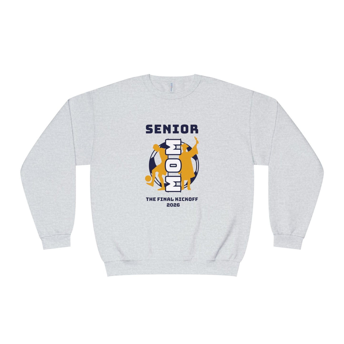 Final Kickoff Soccer Mom Crewneck Sweatshirt, School Spirit Apparel, Perfect for Game Day, Casual Comfort Wear