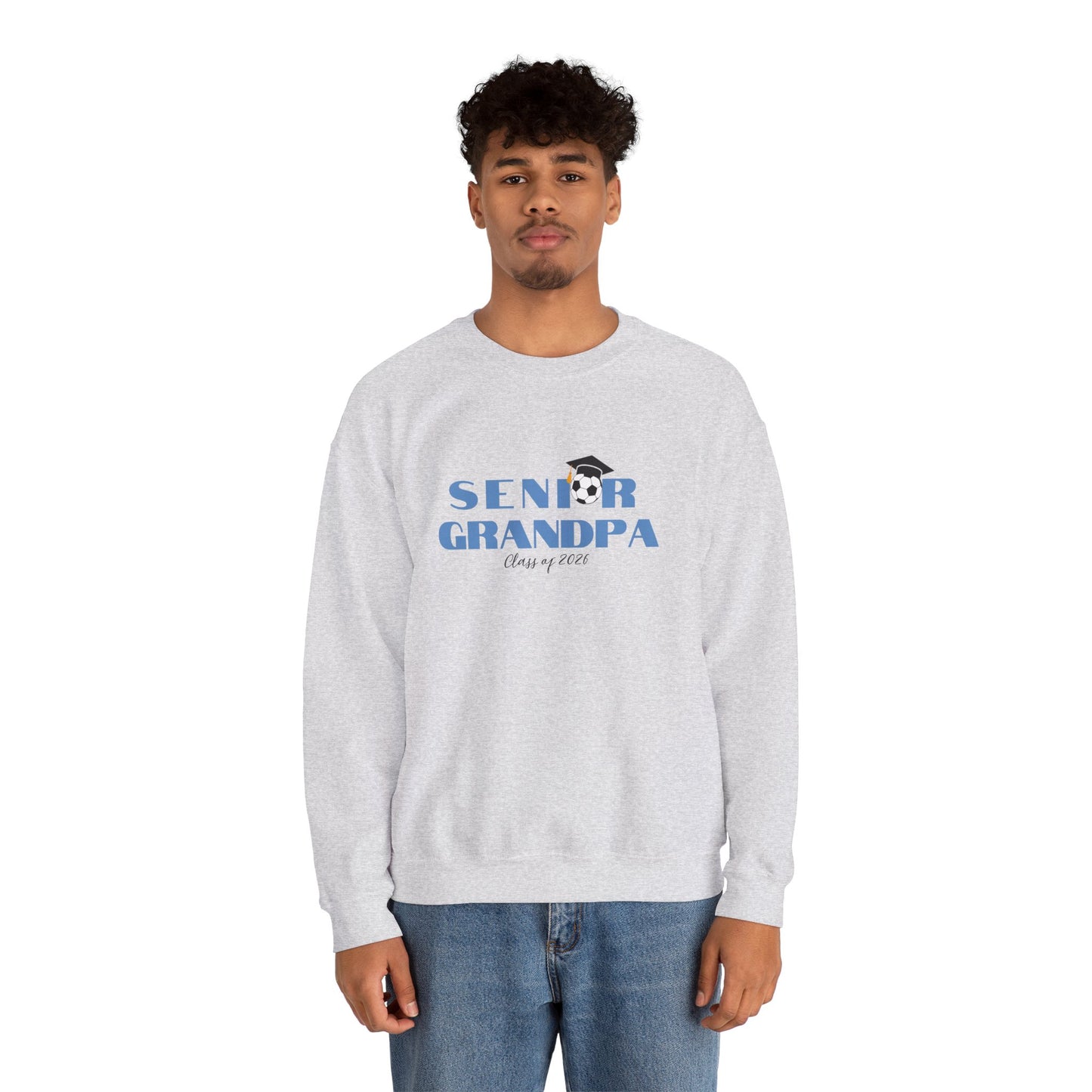 Senior Grandpa Sweatshirt, Graduation Gift, Crewneck, Family Sweatshirt, Perfect for Grandparents, Comfortable, Casual Wear