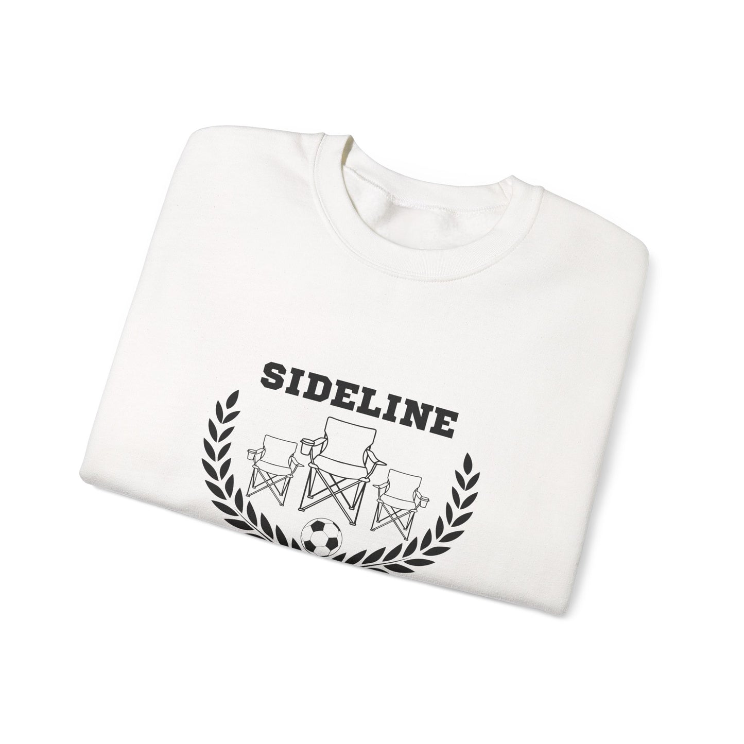 Unisex Heavy Blend™ Crewneck Sweatshirt - Sideline Social Club, Casual Sportswear, Perfect for Game Day, Gift for Soccer Lovers