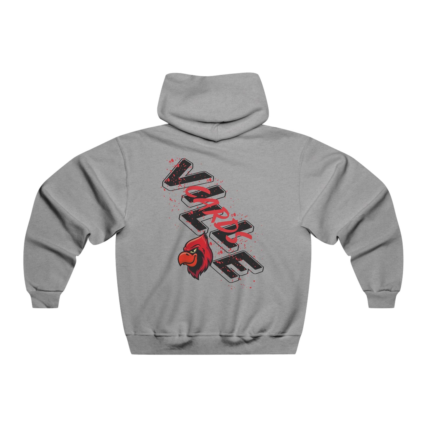 NUBLEND® Hooded Sweatshirt - Ville Custom Hoodie- UofL- Cards- Game Day