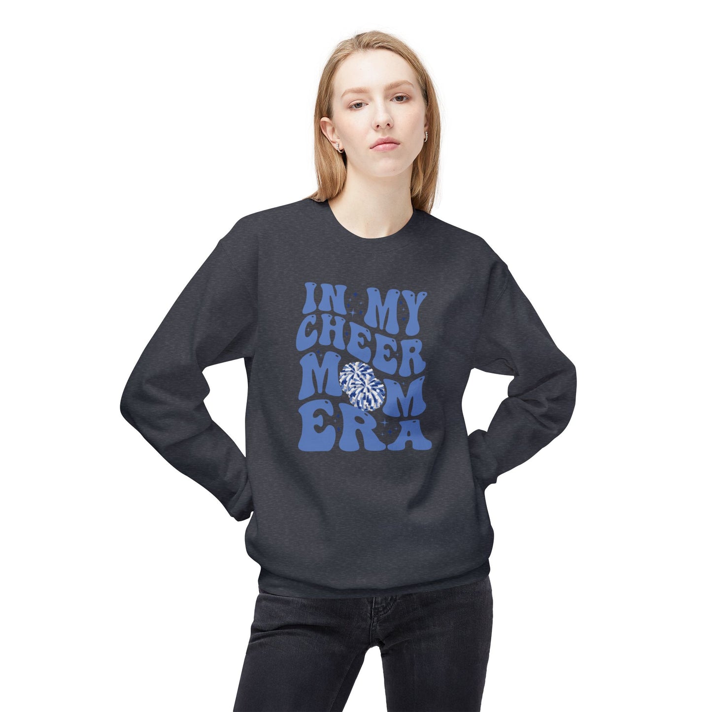 Cheer Mom Era Crewneck Sweatshirt